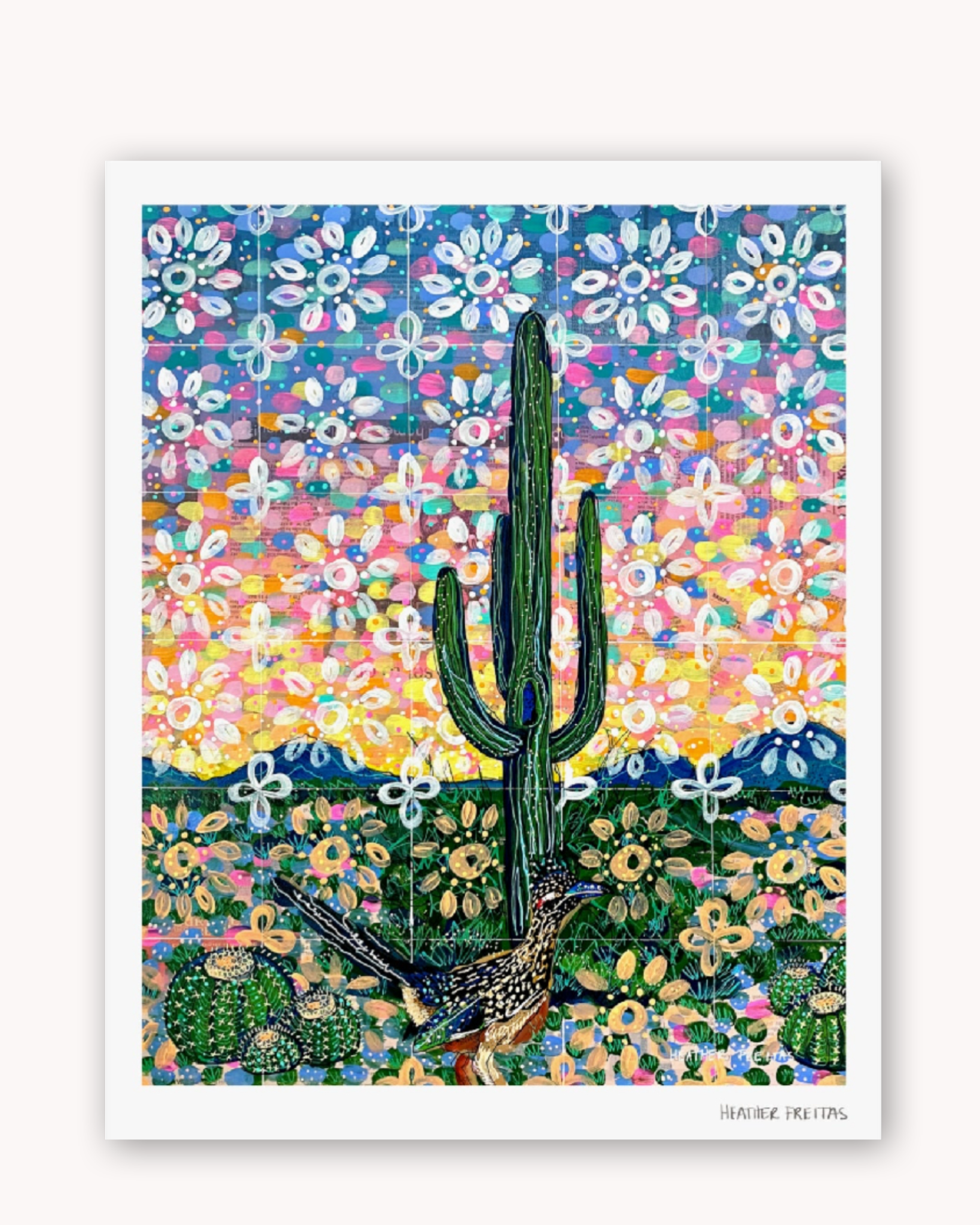 Arizona Tile Fine Art Print