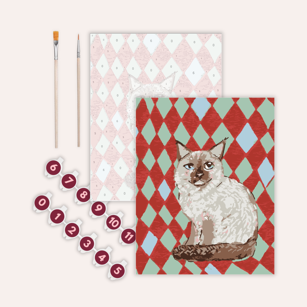 Birman Cat - Paint by Numbers Kit
