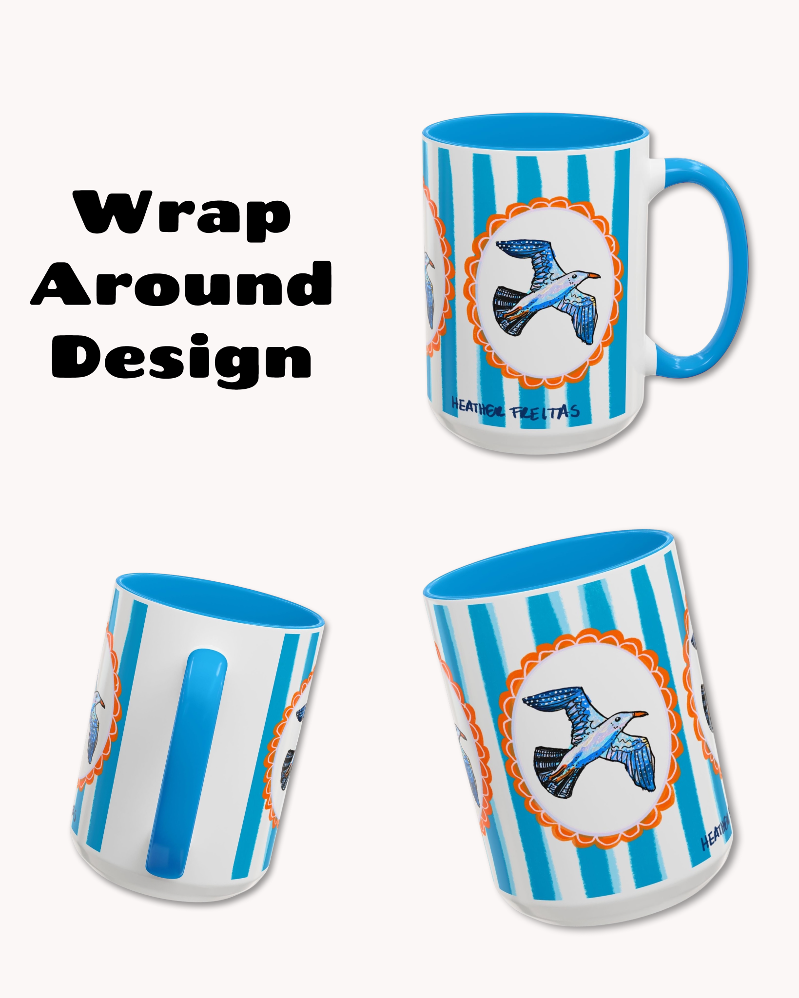 Seagull Coffee Mug 15oz