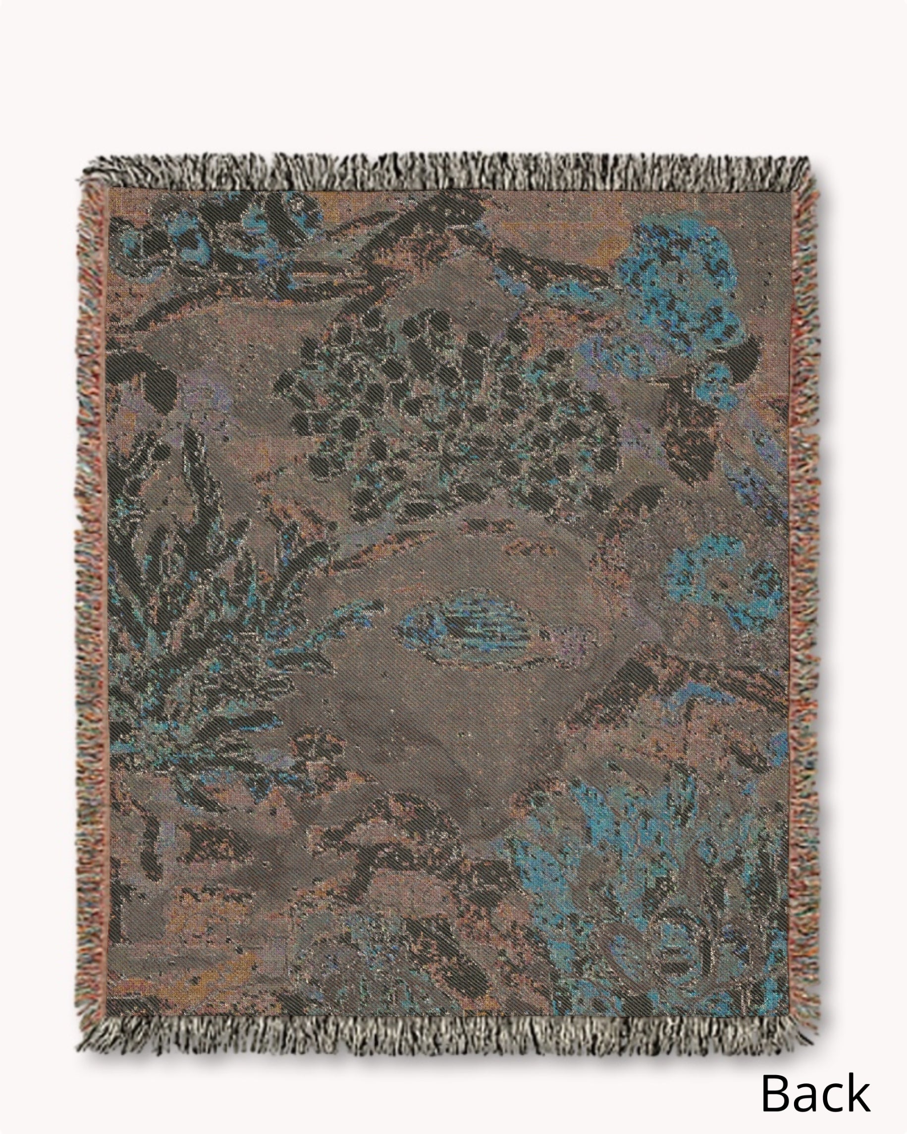 A Saltwater Story Woven Blanket