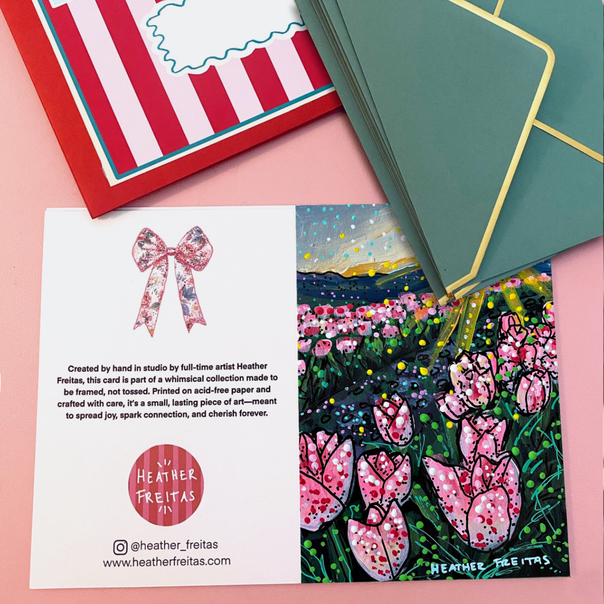 Tulips - Greeting Card / Fine Art Print