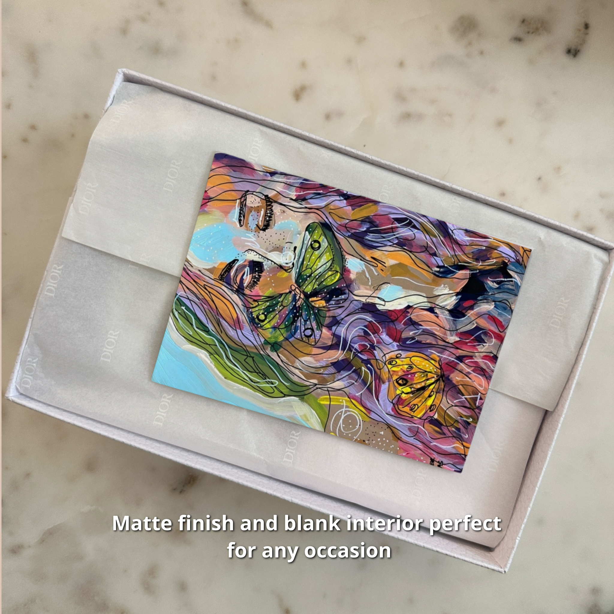 Viral Fine Art Greeting Card