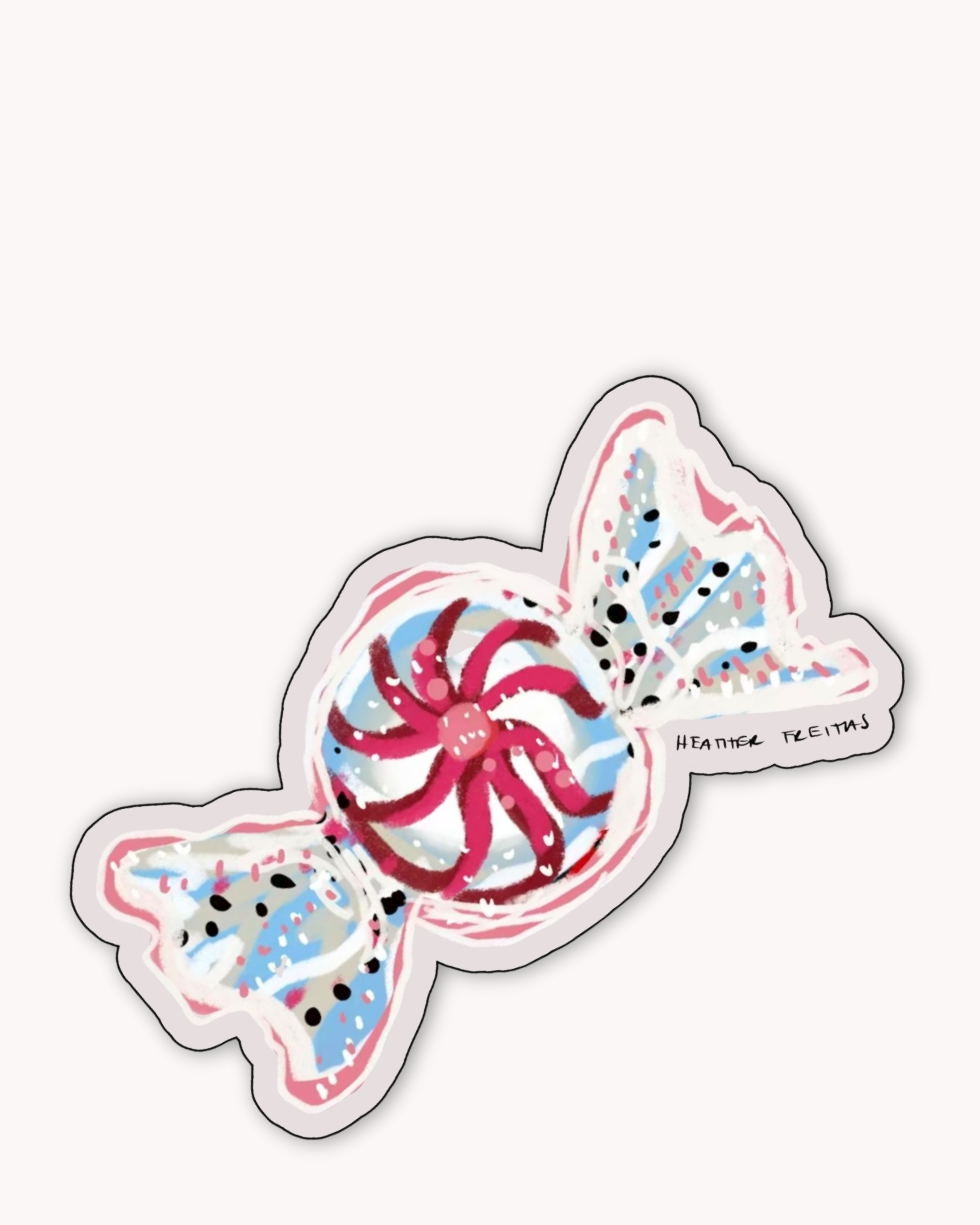 Peppermint Sticker