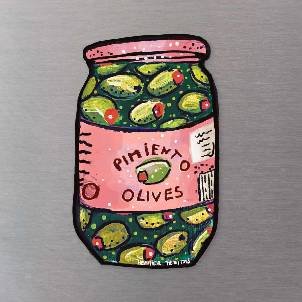 Olives Magnet ( Die-Cut )