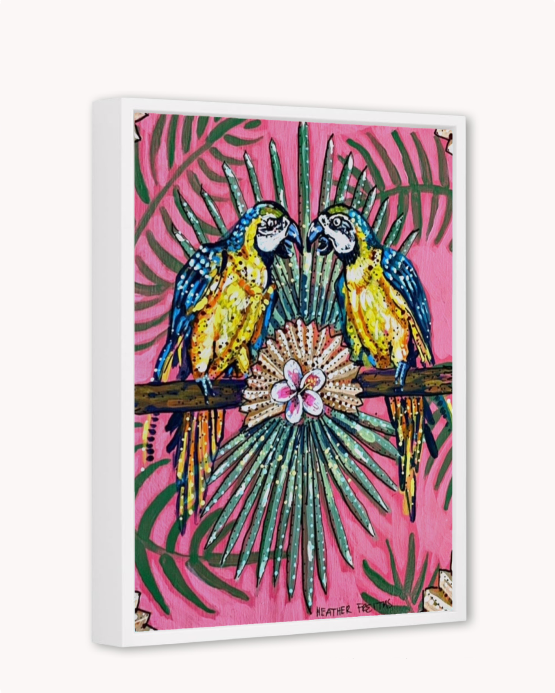 Parrot Paradise Print