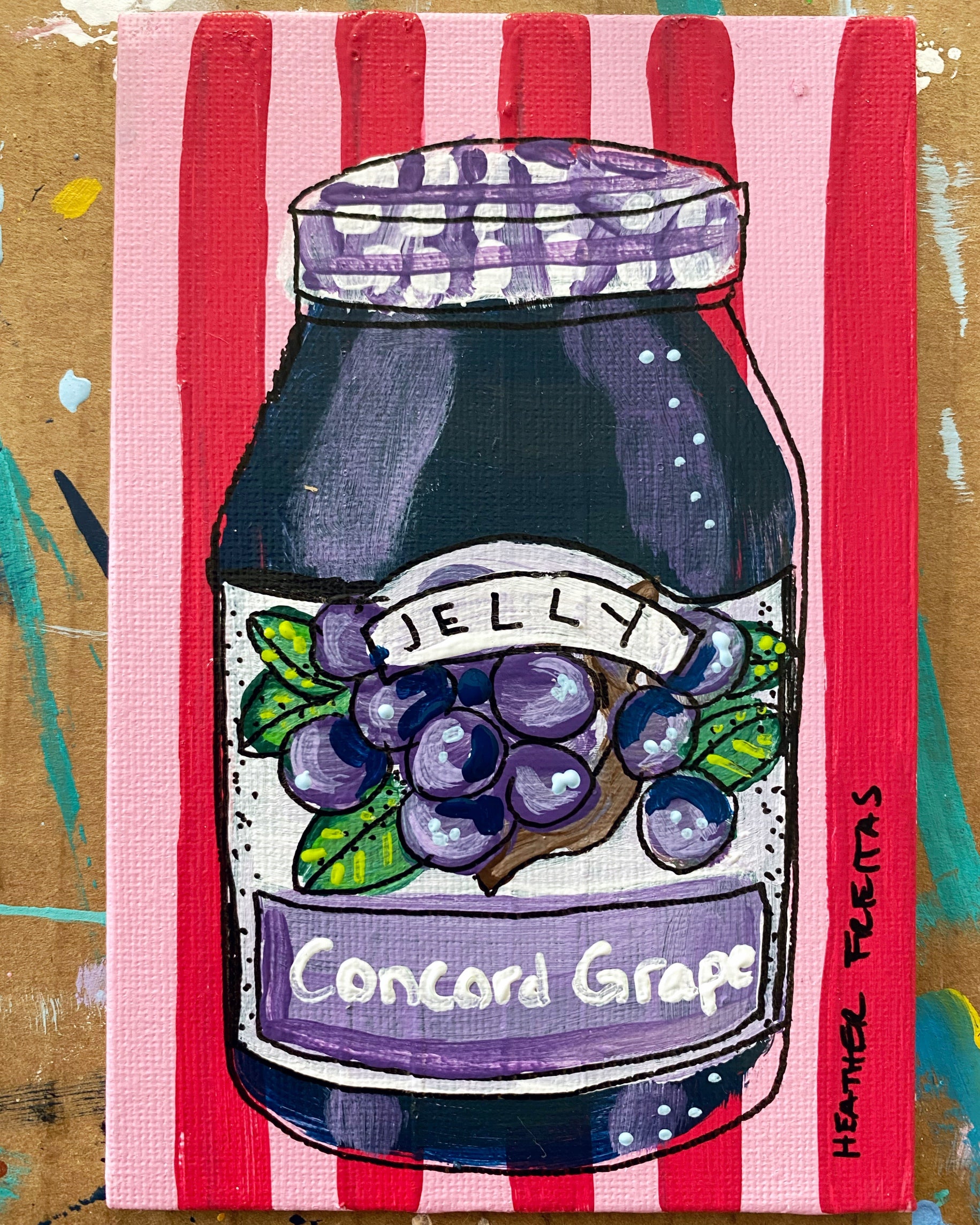 Grape Jelly ( Original Painting )
