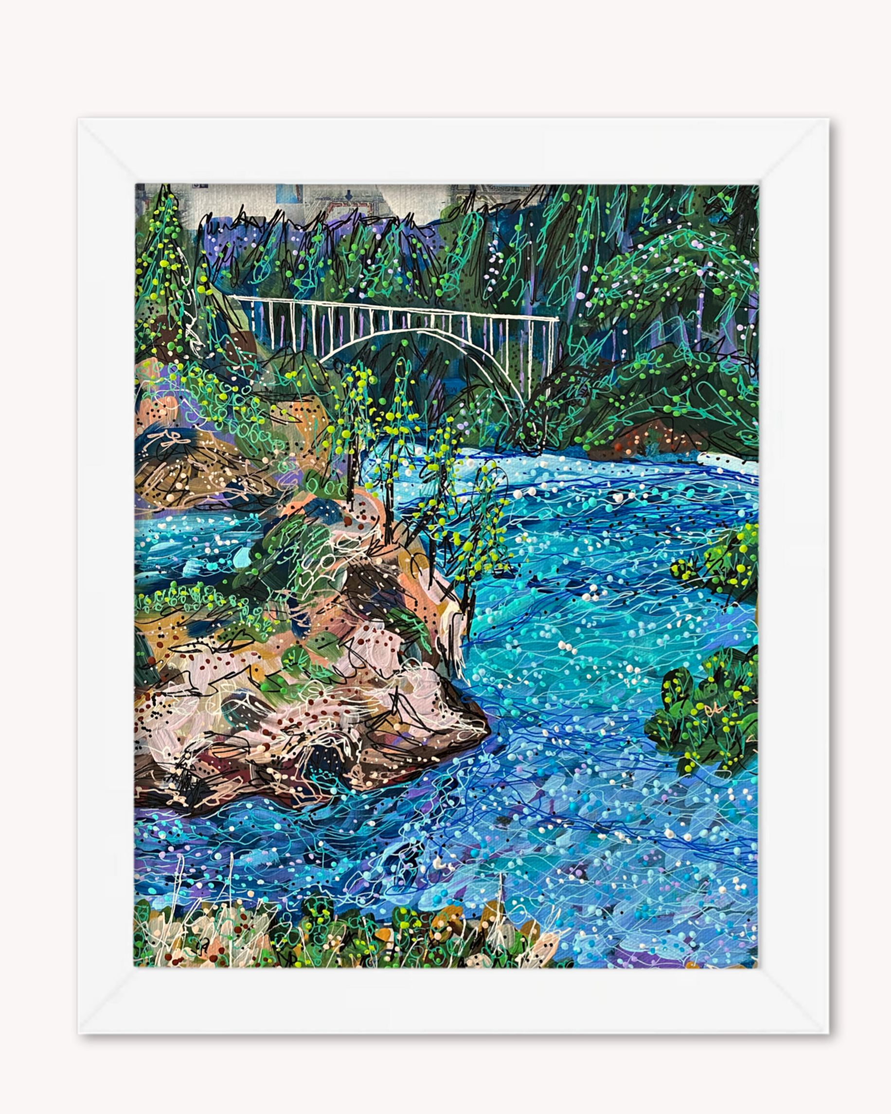 The Lagoon Print