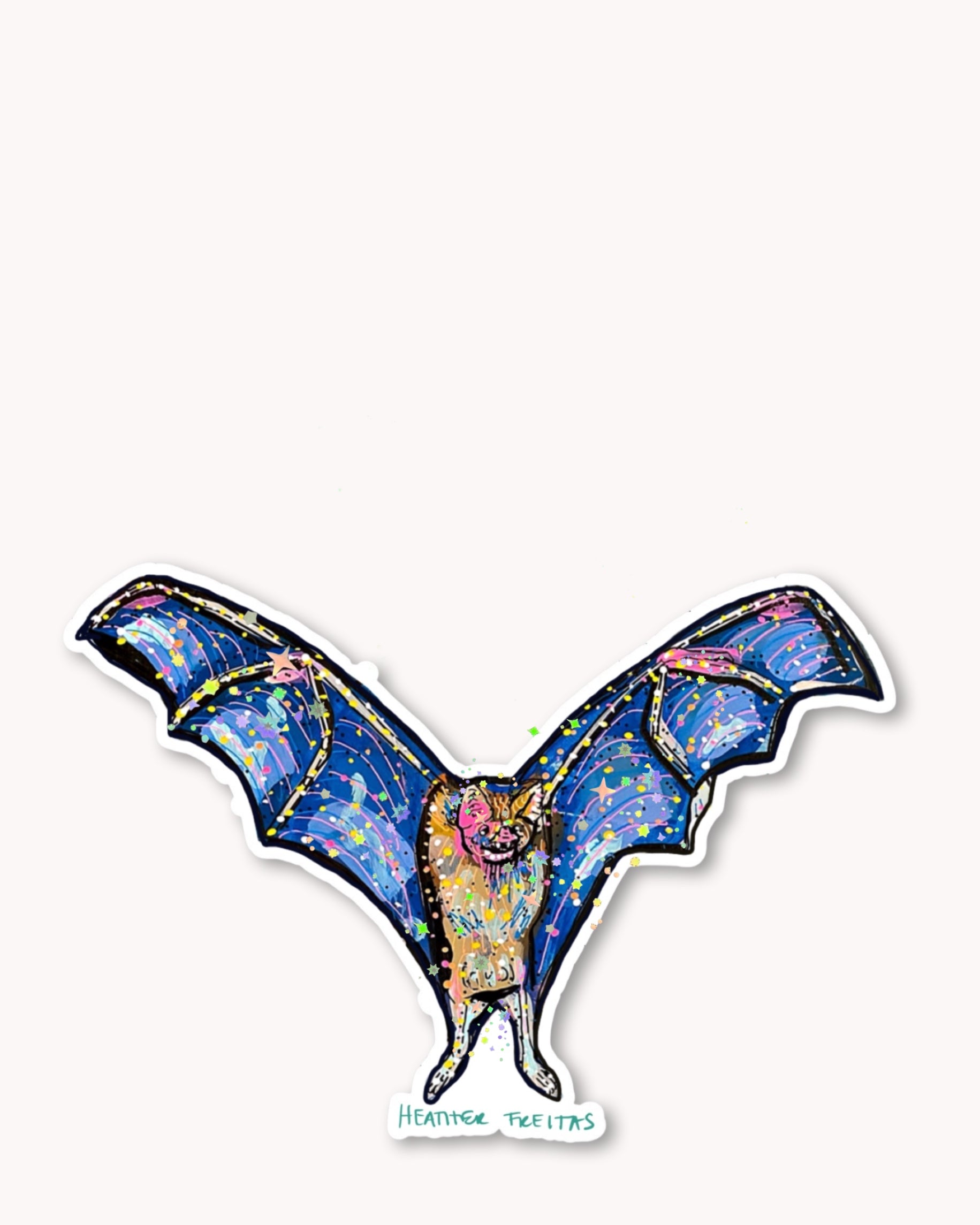 Vampire Bat Sticker