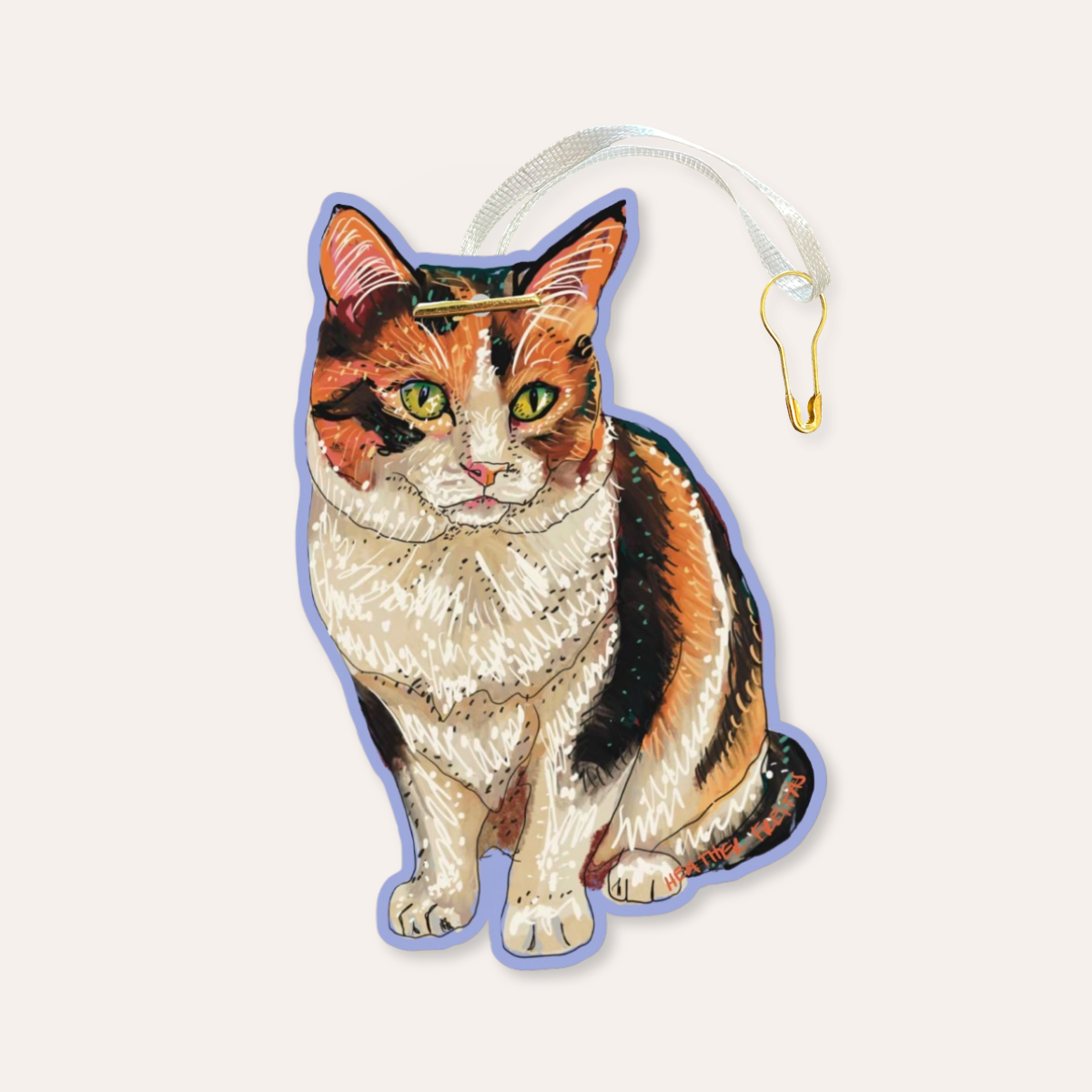 Calico Gift Tag