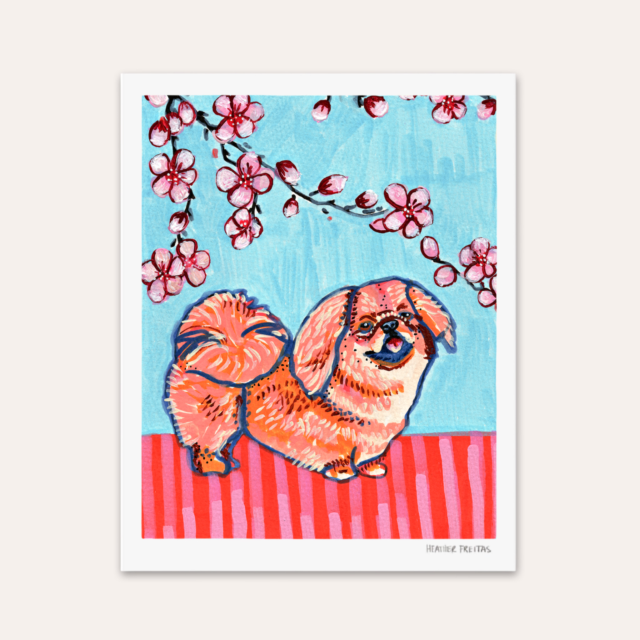 Pekingese Dog Fine Art Print