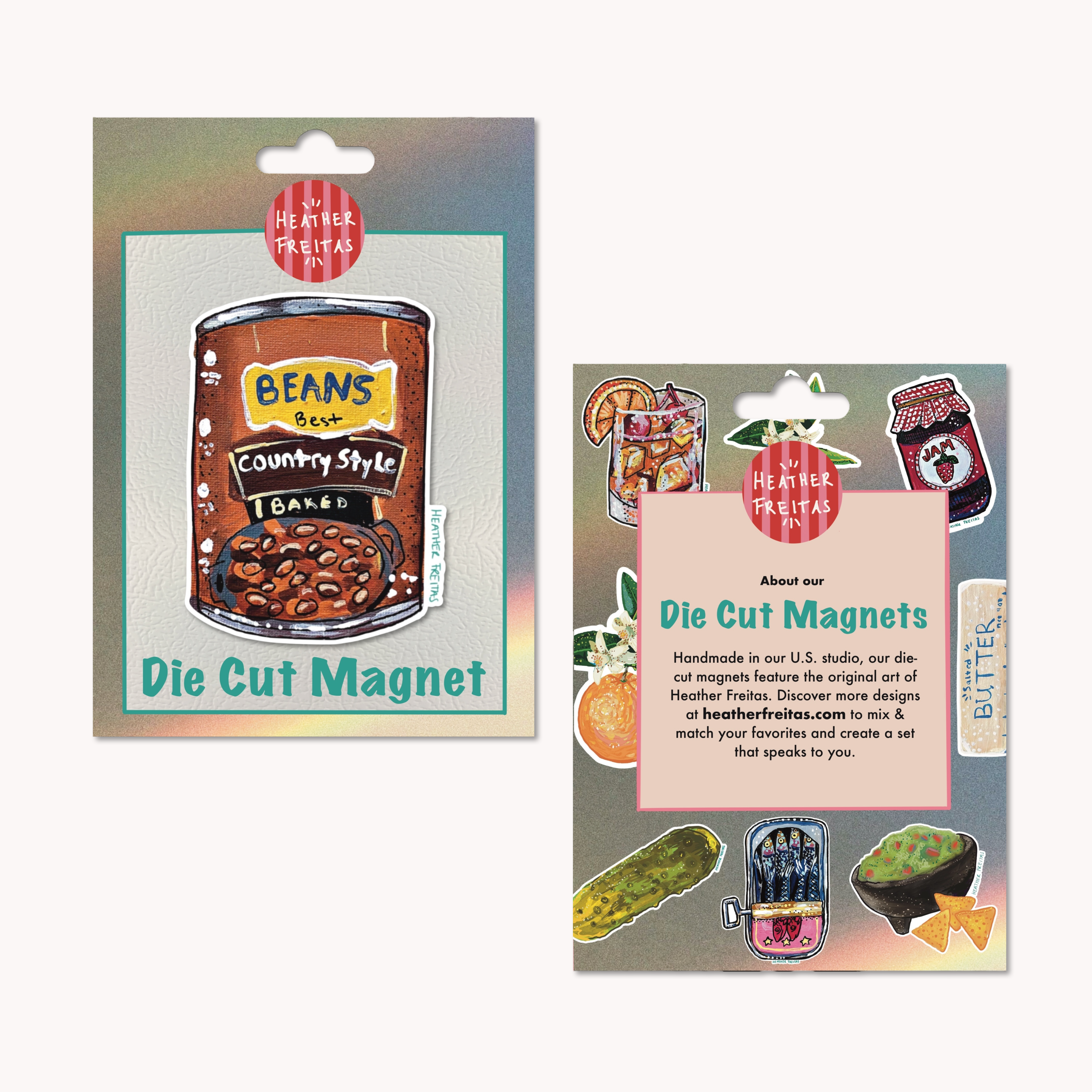 Baked Beans Magnet ( Die-Cut )
