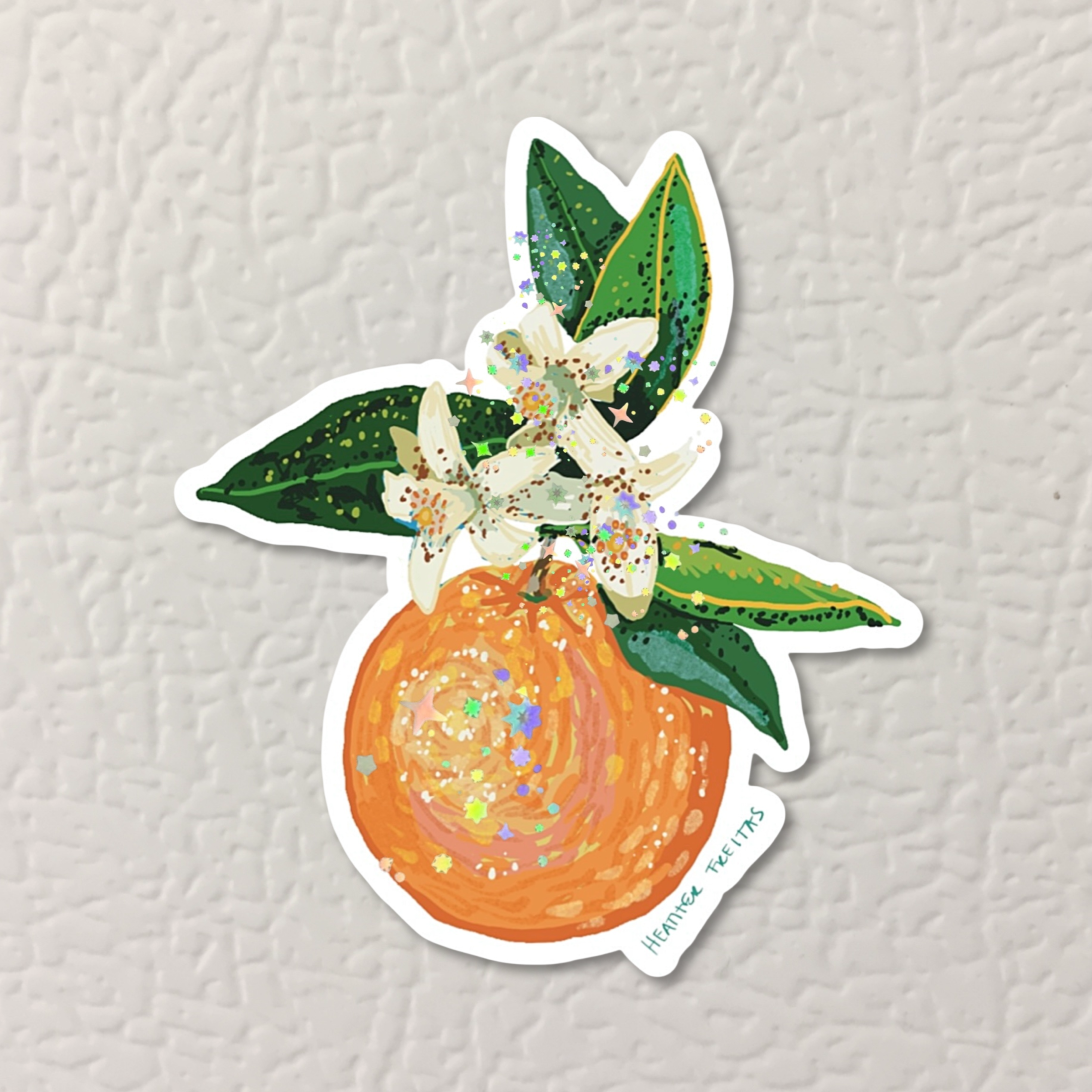 Orange Blossom Magnet ( Die-Cut )