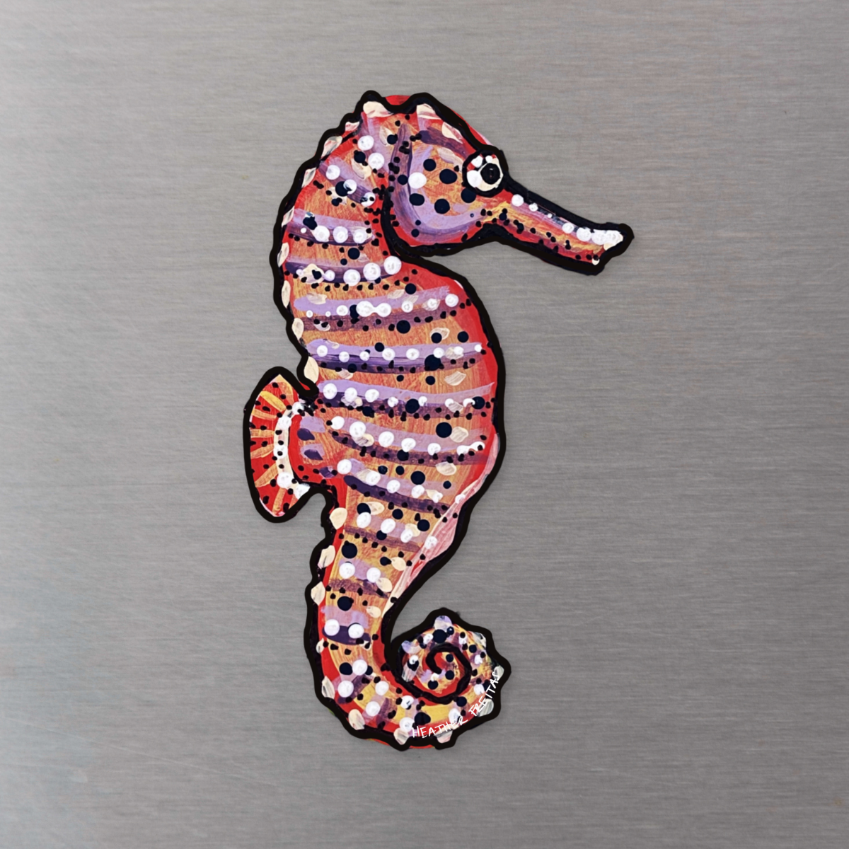 Sea Horse Magnet ( Die-Cut )