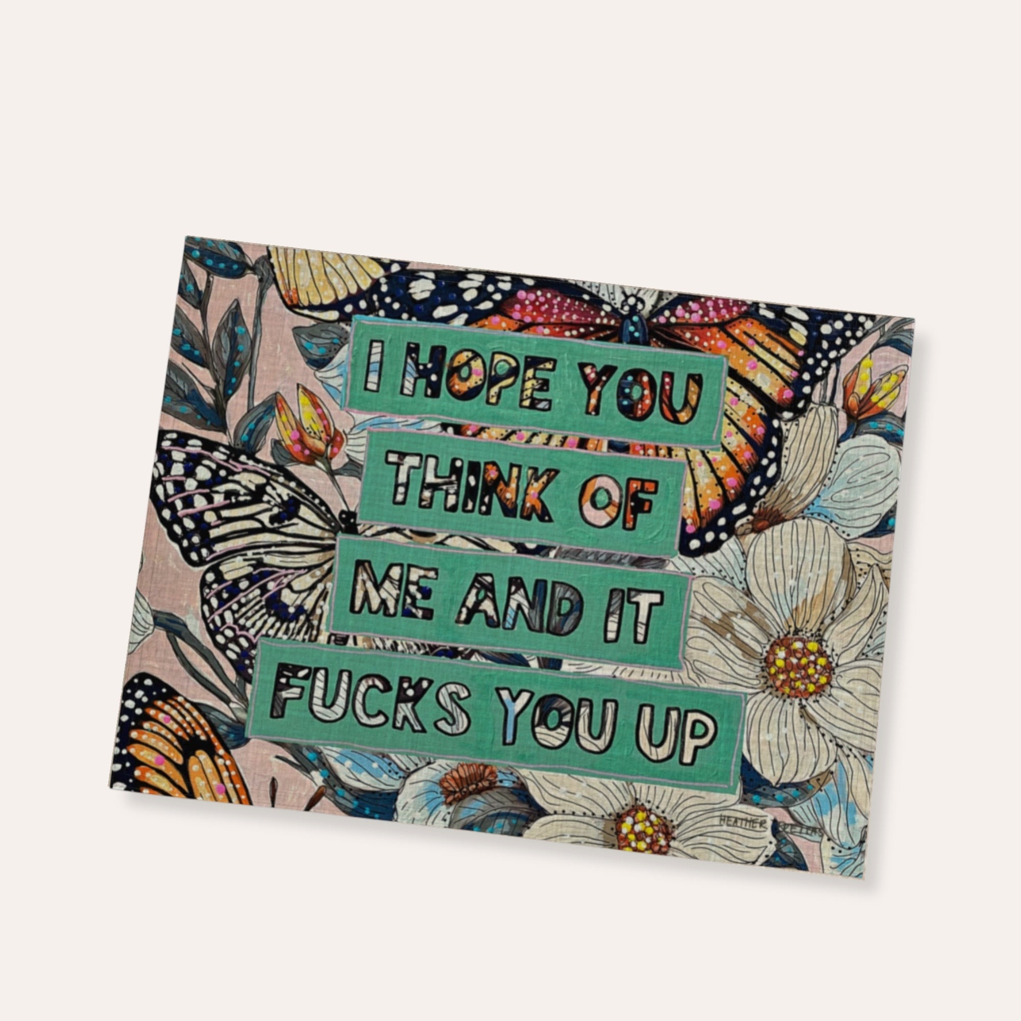I Hope You Think Of Me Placemat
