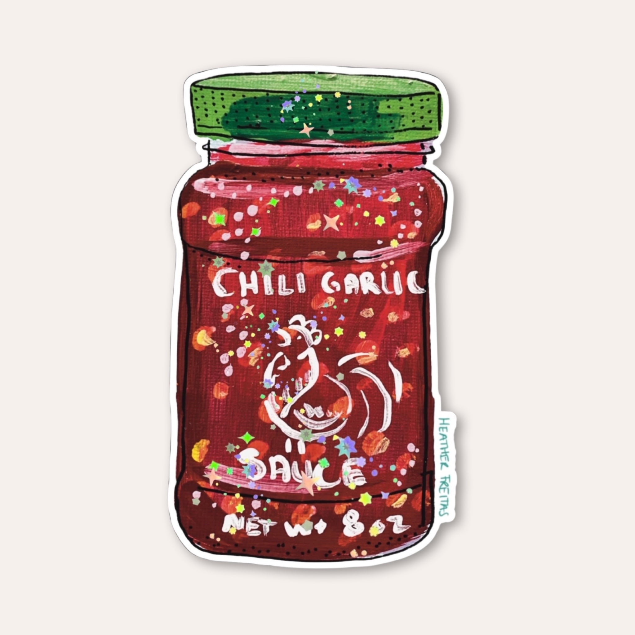 Chili Garlic Sauce Sticker