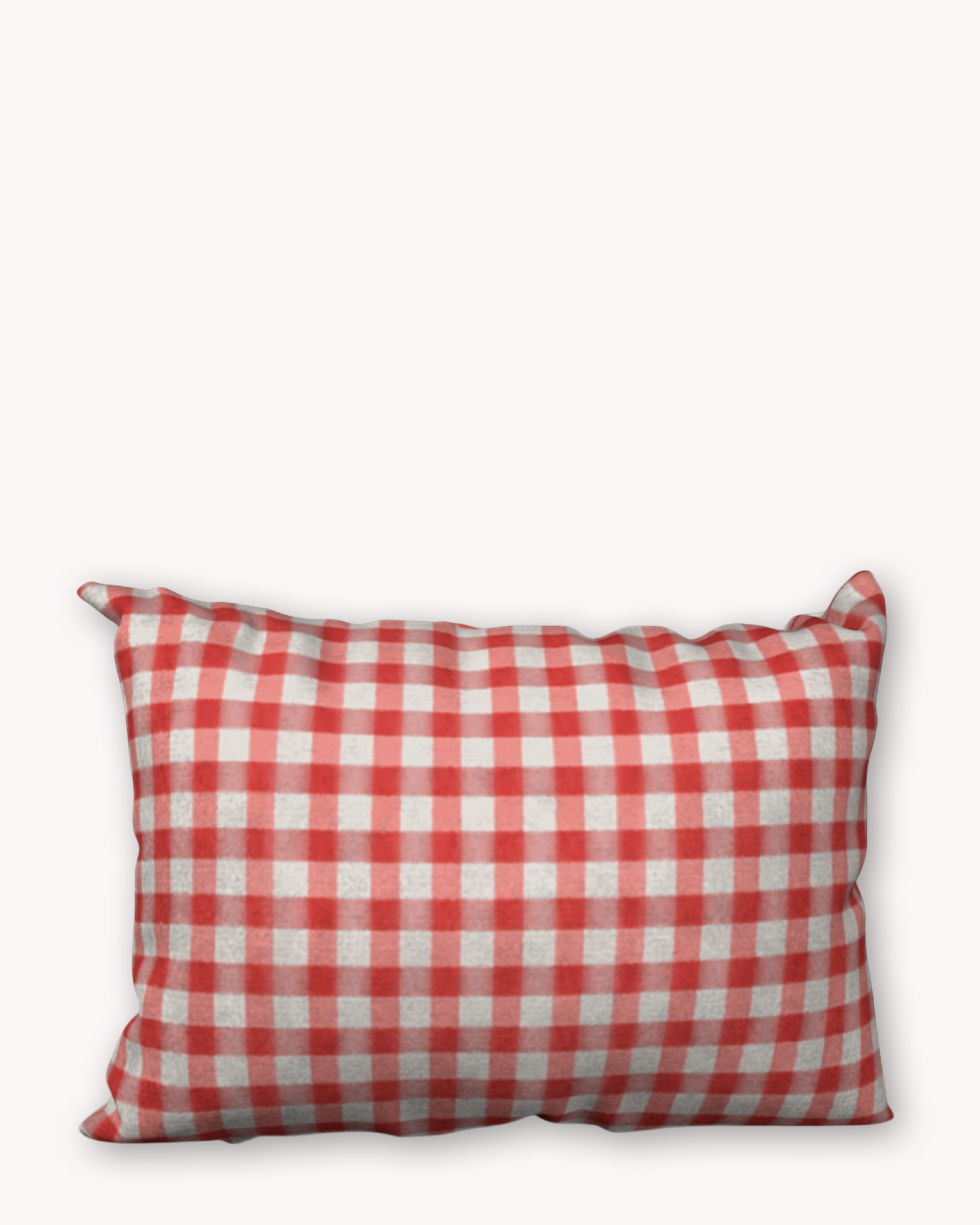 Red Gingham Expressions Pillowcase