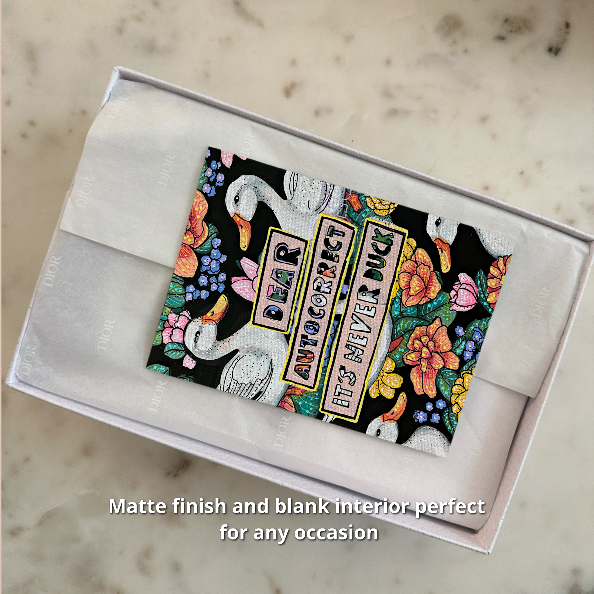 Dear Autocorrect - Greeting Card / Fine Art Print