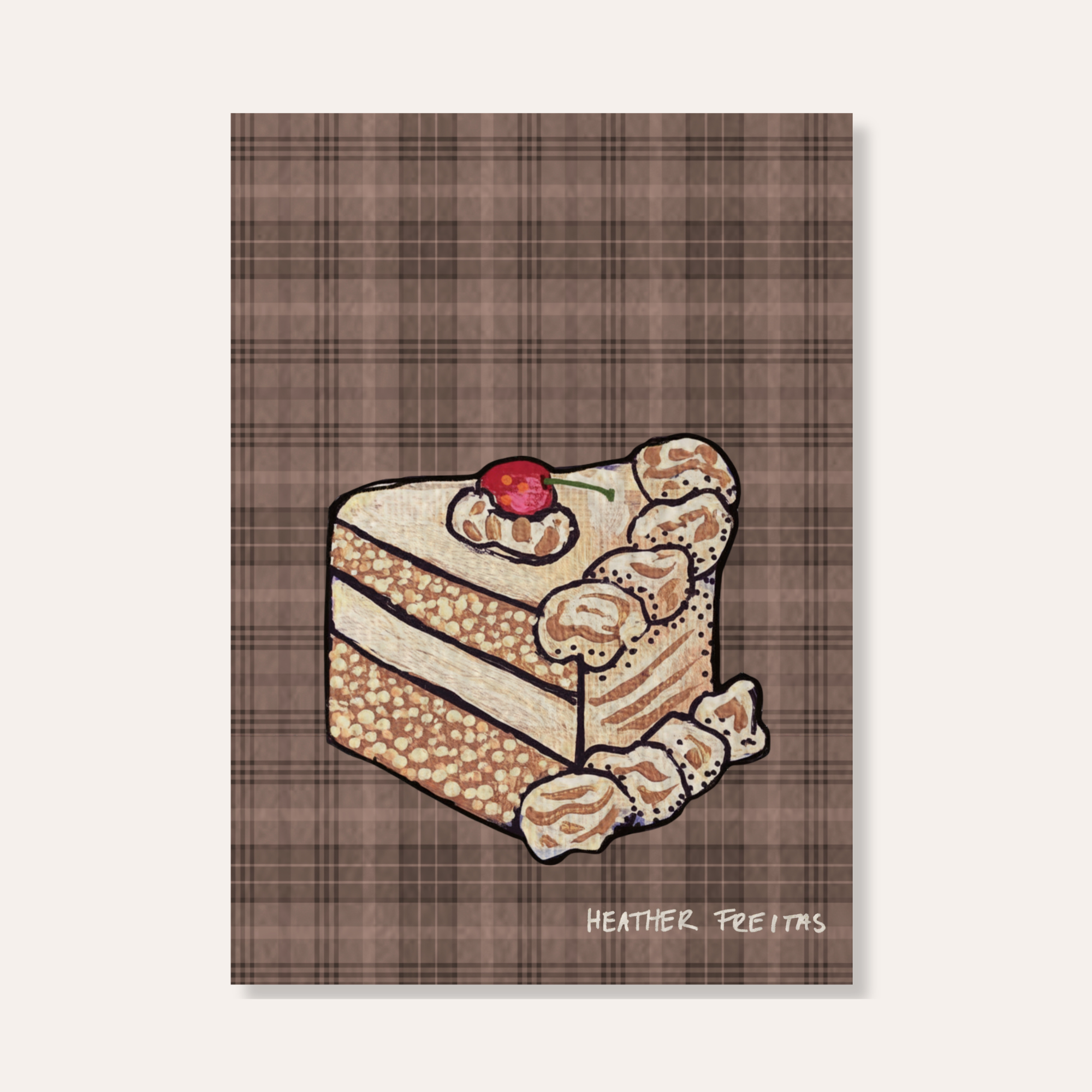 Vanilla Cake Mini Fine Art Print