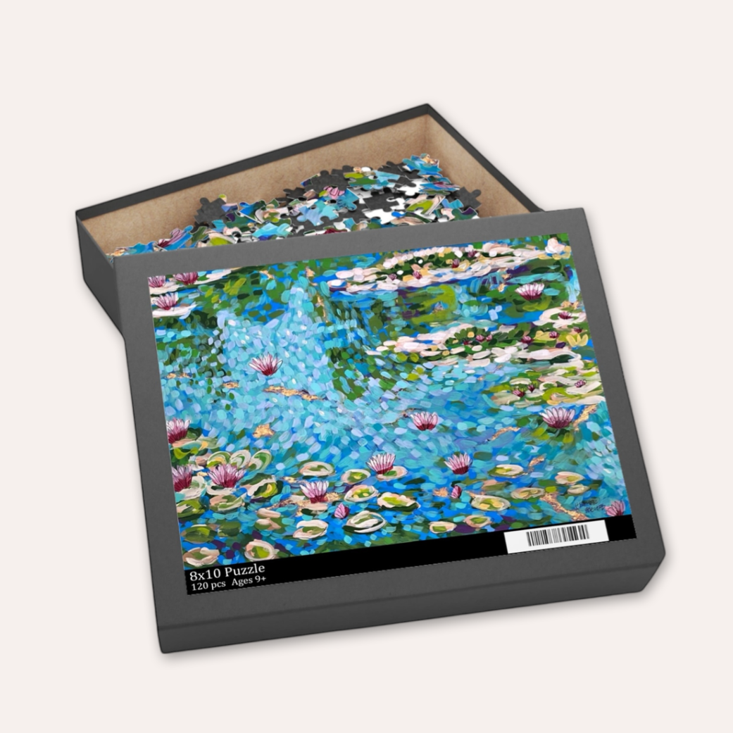 Monet's Pond Puzzle ( 120 - 500 Piece )