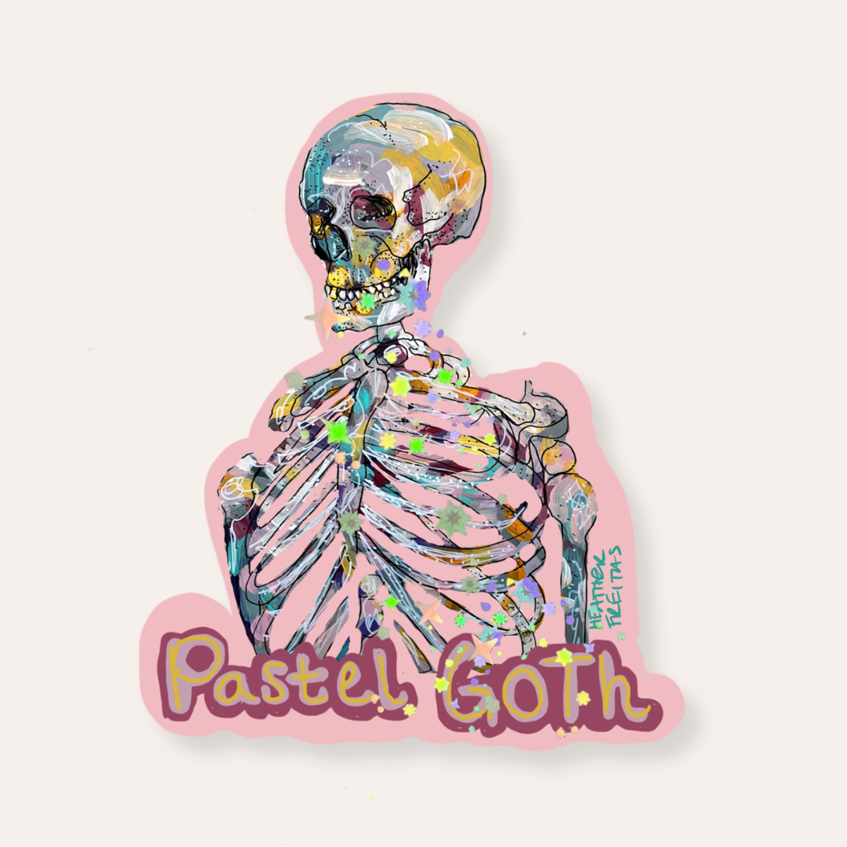 Pastel Goth Sticker