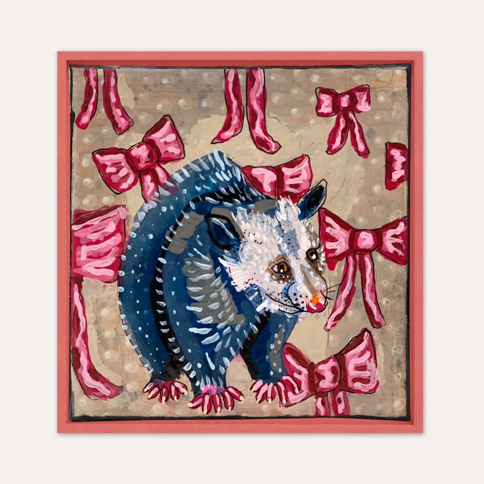 Opossum Bows ( original painting )