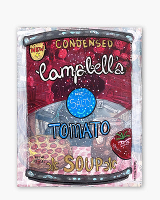 Not Salty Tomato Soup ( Original Painting )
