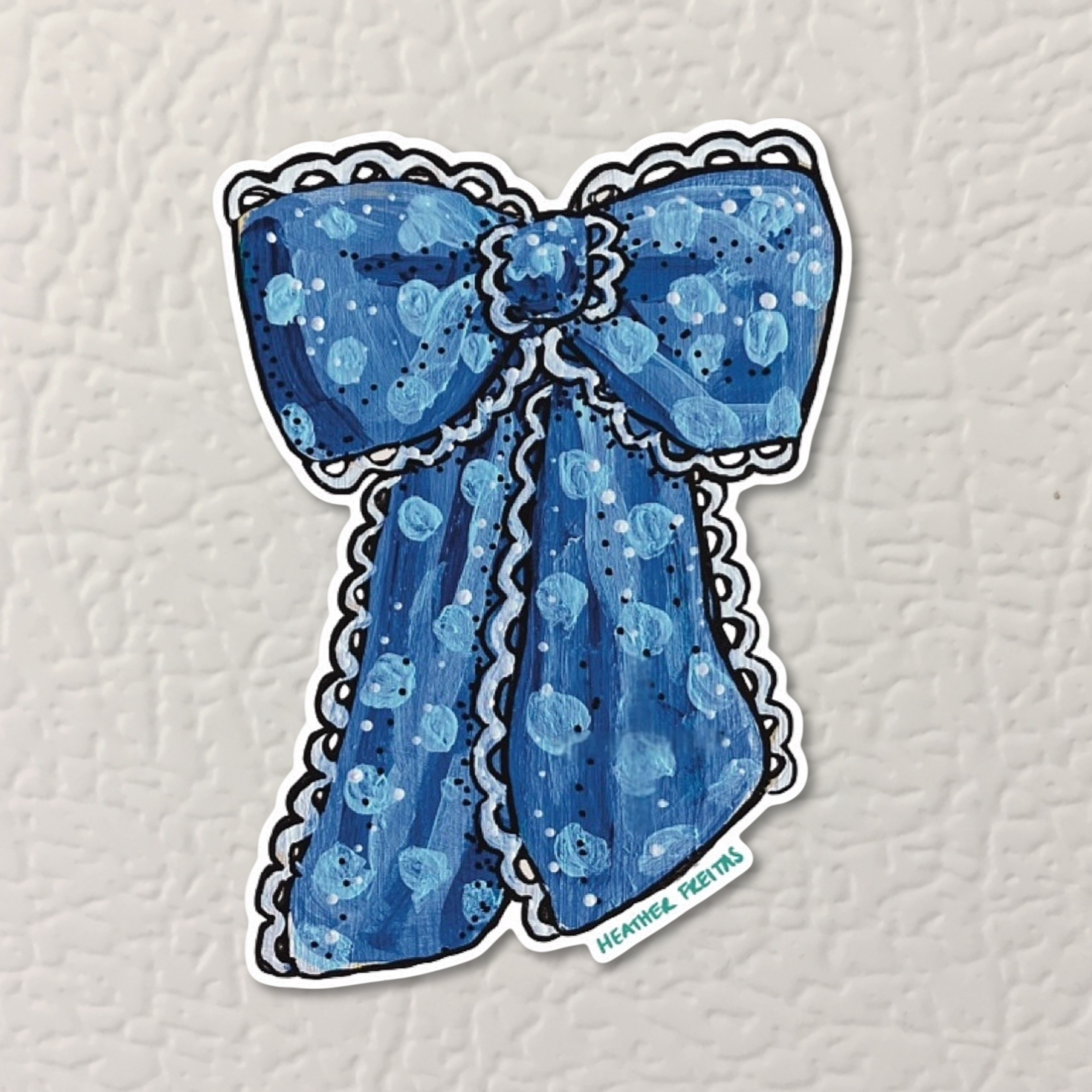 Blue Ribbon Magnet ( Die-Cut )