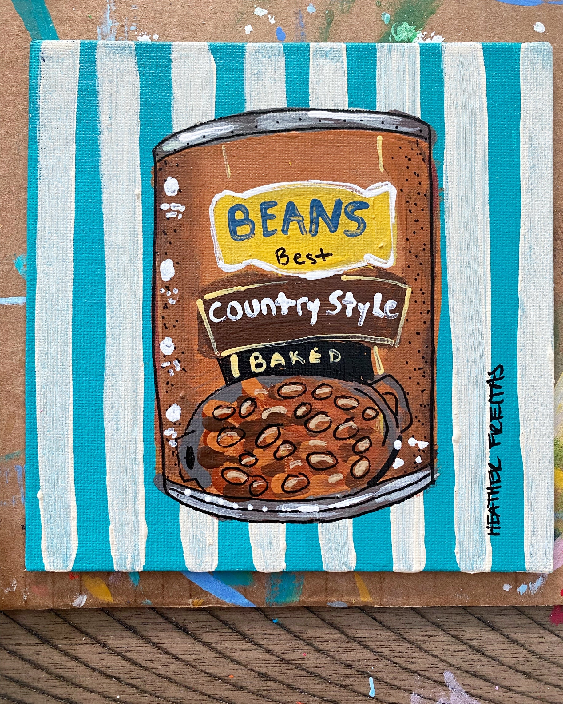 Baked Beans ( Original Painting )