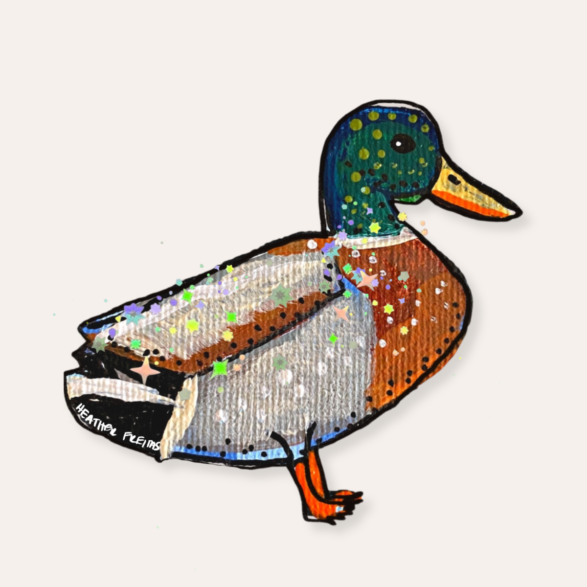 Duck Sticker