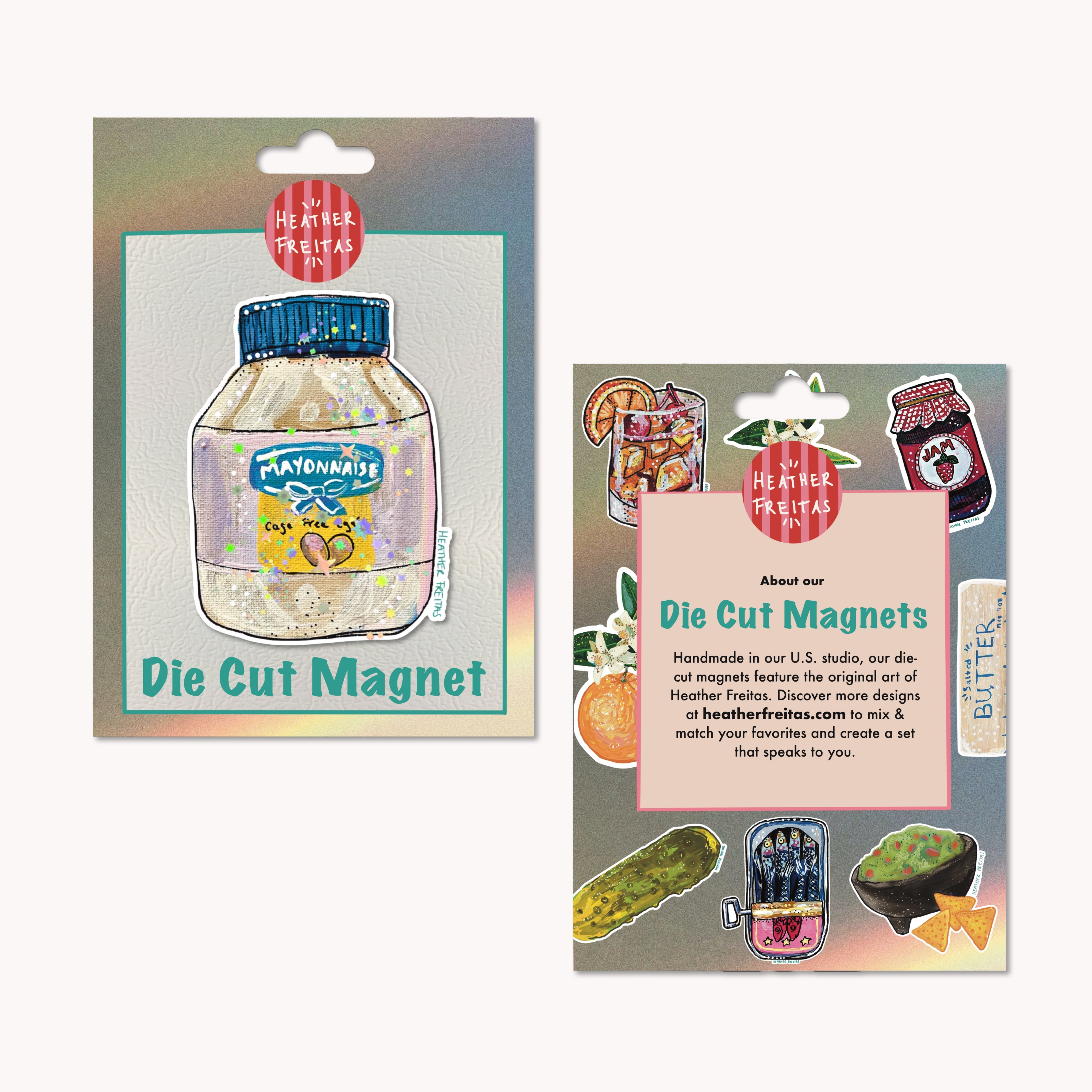 Mayonnaise Magnet ( Die-Cut )