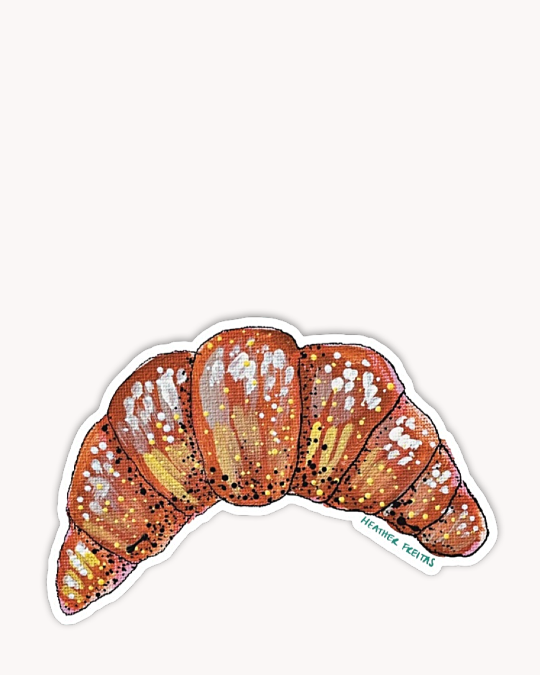 Croissant Sticker