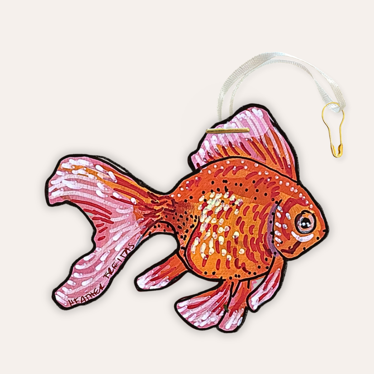 Fancy Goldfish Gift Tag