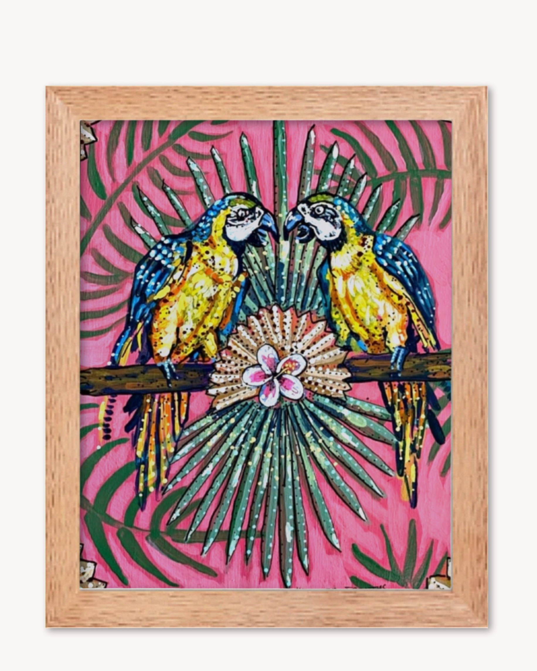 Parrot Paradise Print