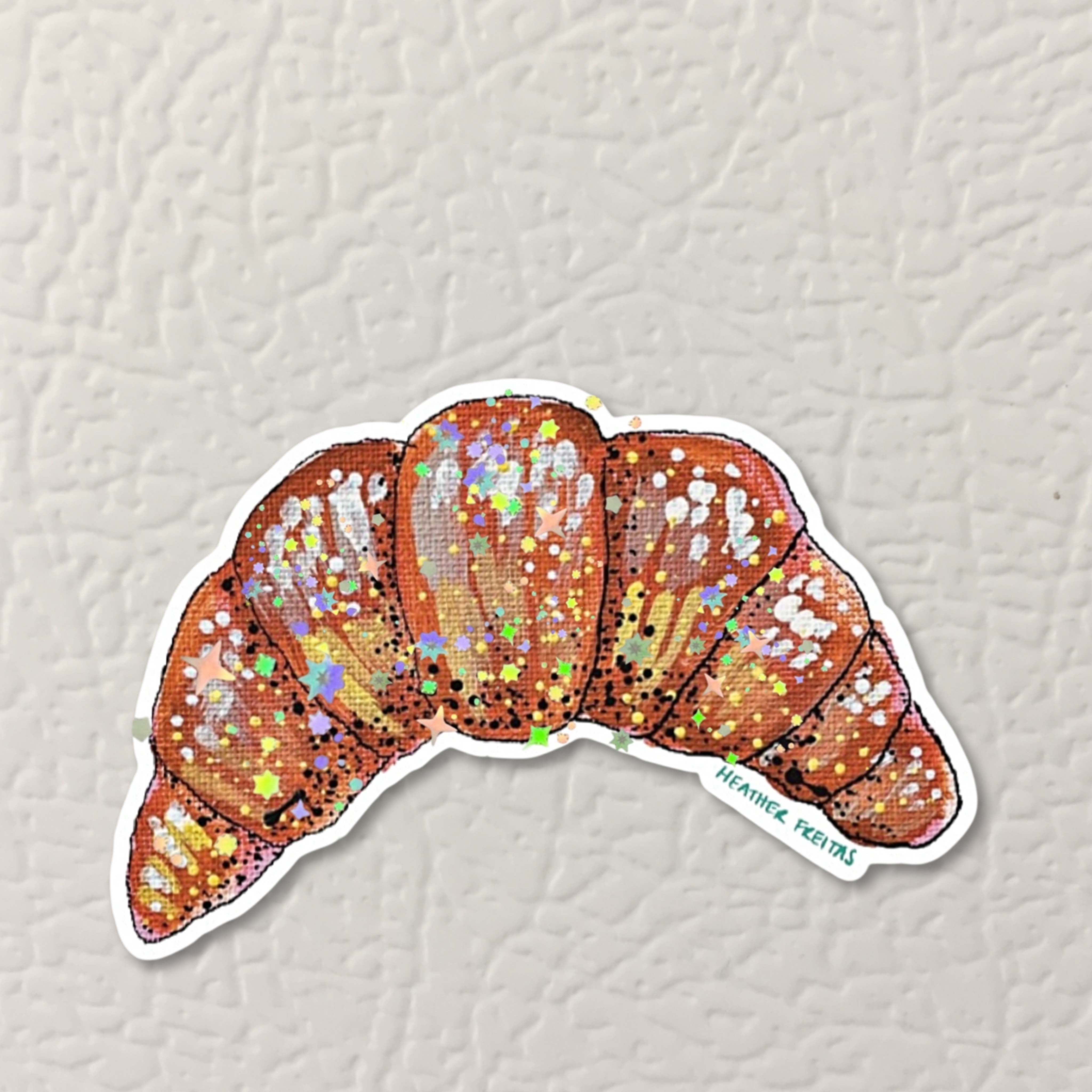 Croissant Magnet ( Die-Cut )