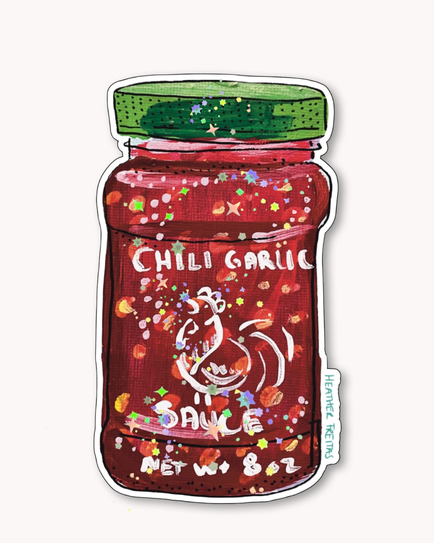 Chili Garlic Sauce Sticker