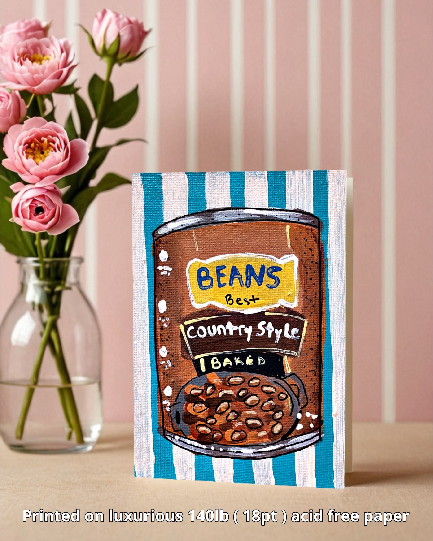 Baked Beans - Greeting Card / Fine Art Print