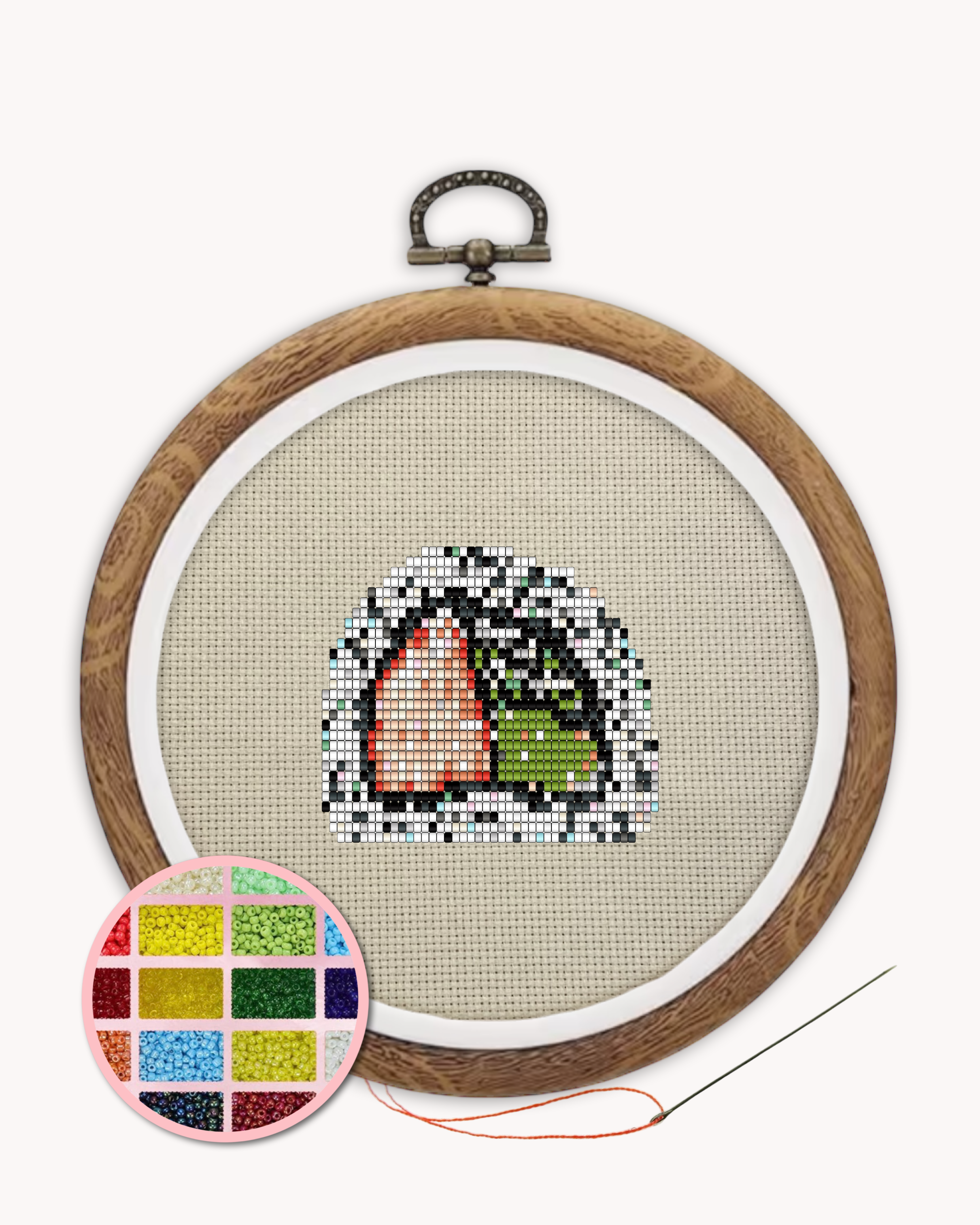Sushi Beaded Art Kit ( S 3 inch )