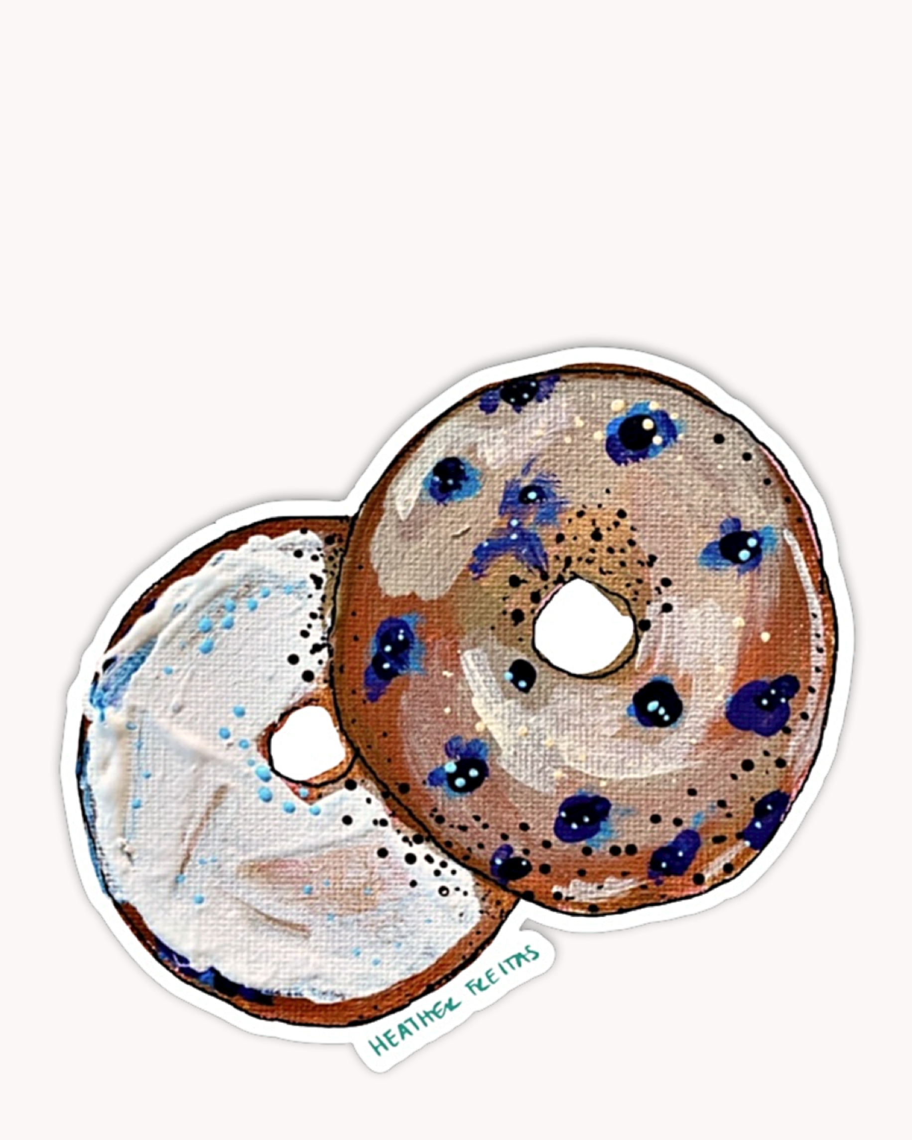 Bagel Sticker