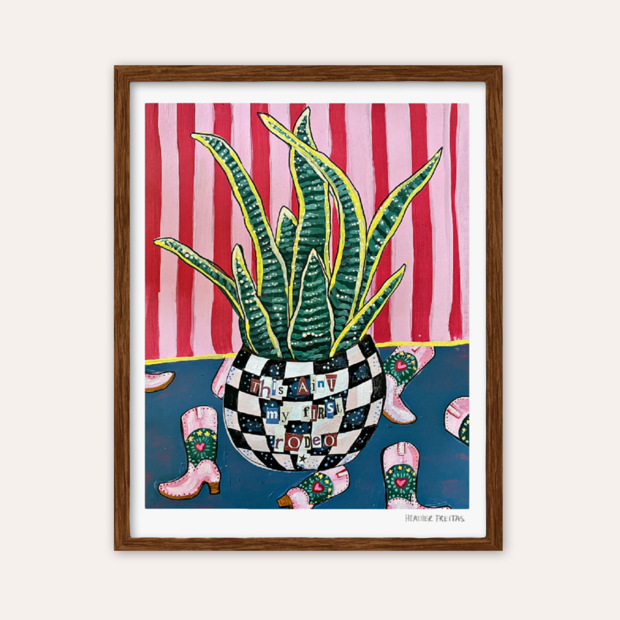 This Ain’t My First Rodeo Fine Art Print