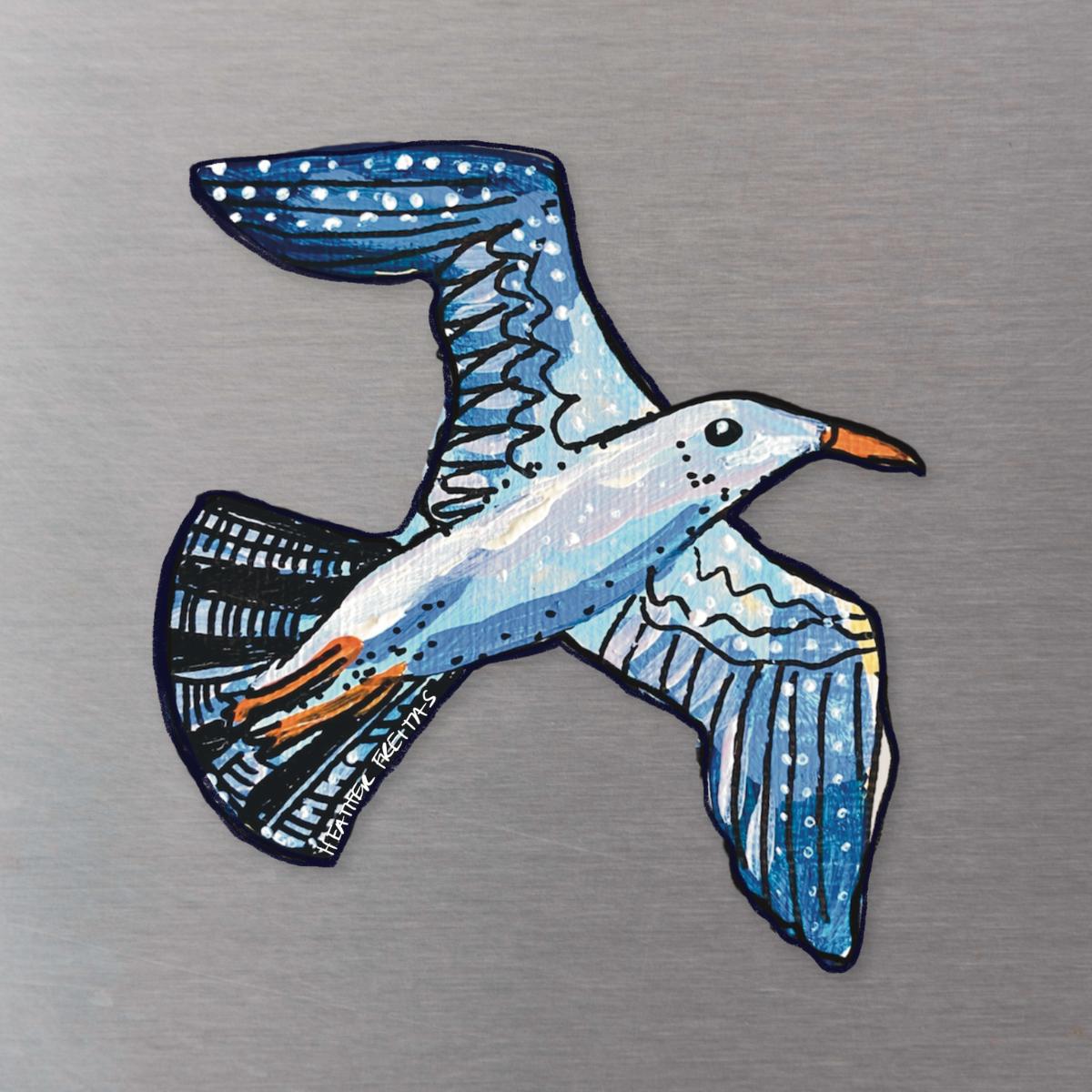 Seagull Magnet ( Die-Cut )
