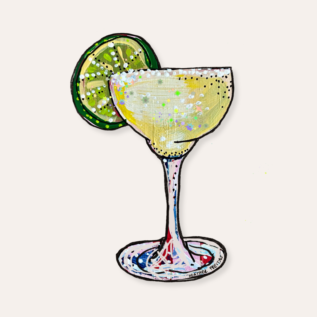 Margarita Sticker