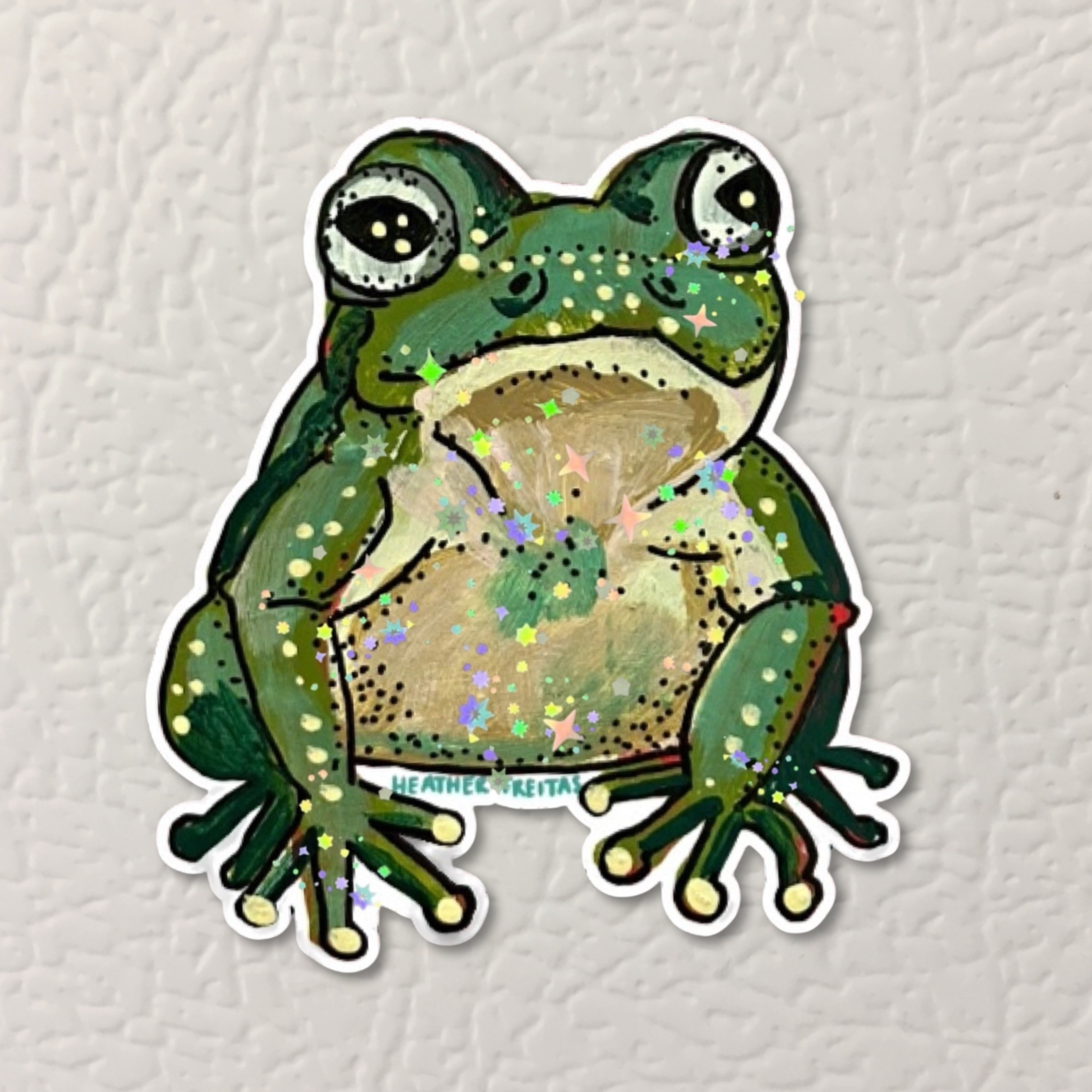 Frog Magnet ( Die-Cut )