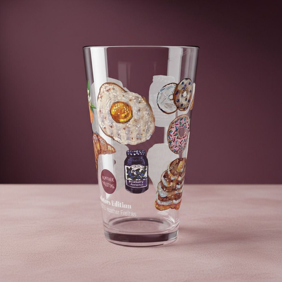 Breakfast 16oz Collectors Glass