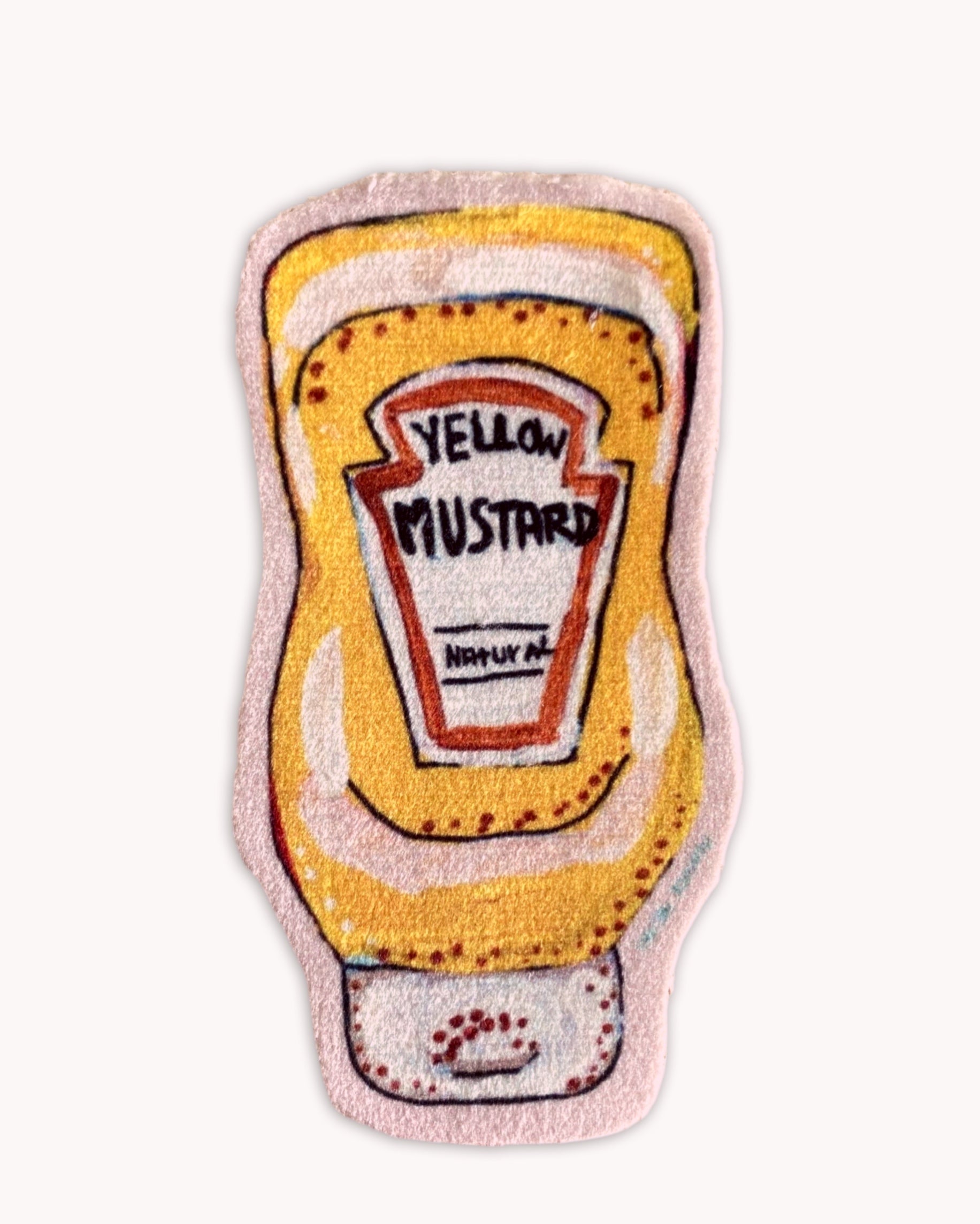 Mustard - Sew On Velveteen Patch