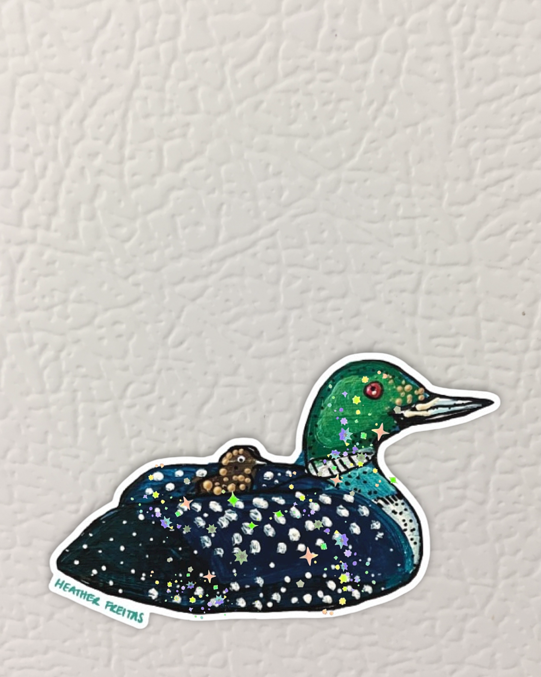 Loon Magnet ( Die-Cut )