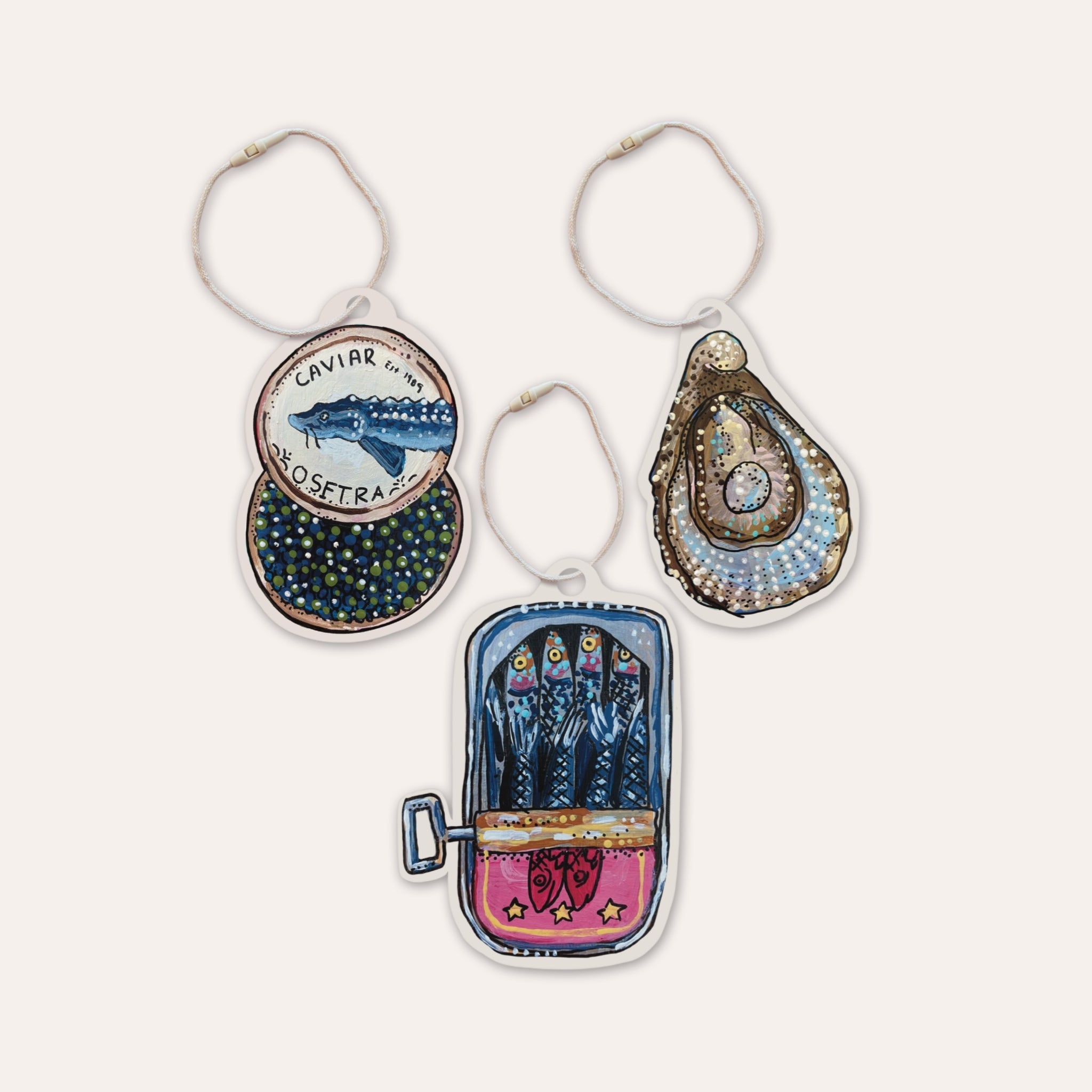 Caviar Fine Art Gift Tags ( 12 pack )