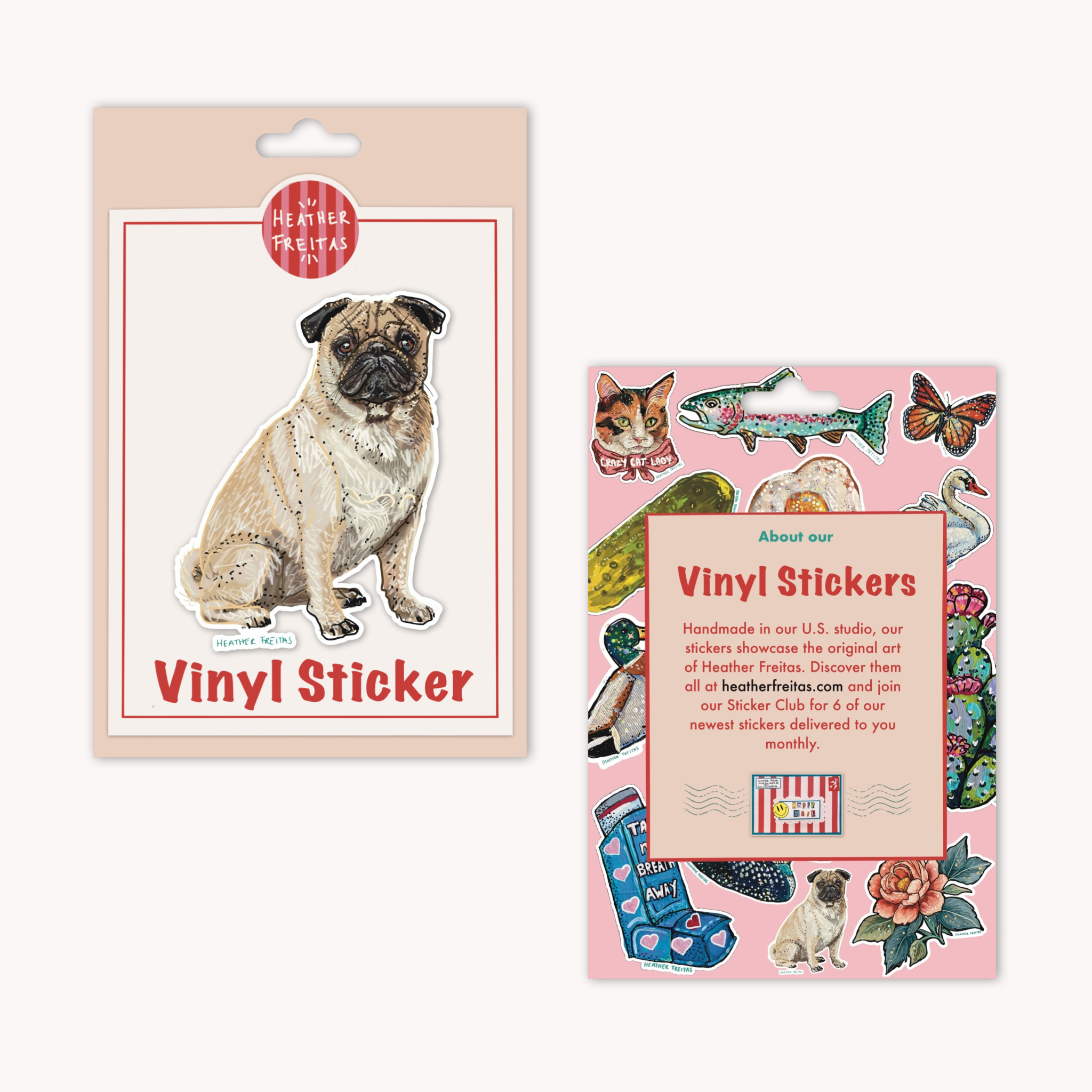 Pug Sticker