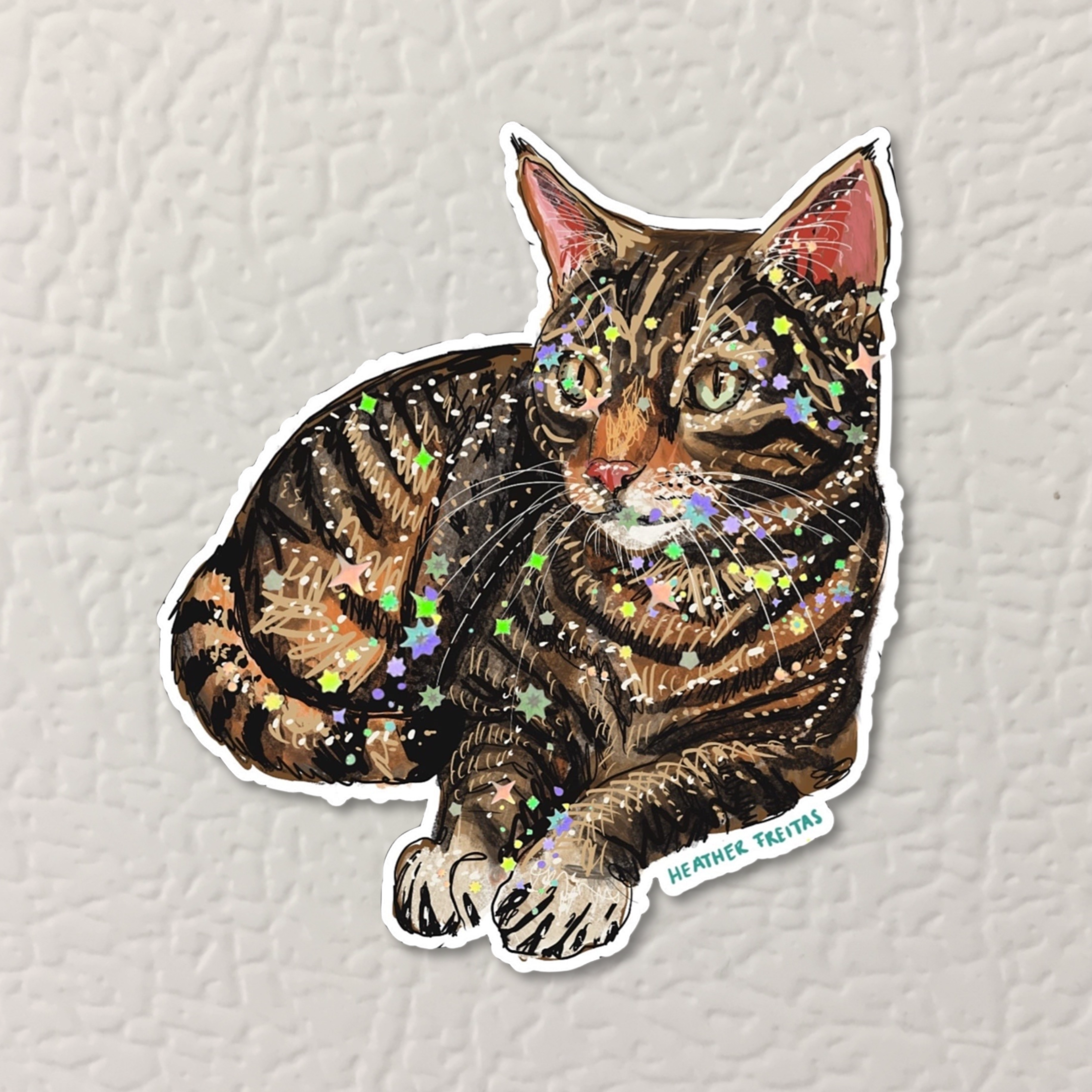 Tabby Magnet ( Die-Cut )
