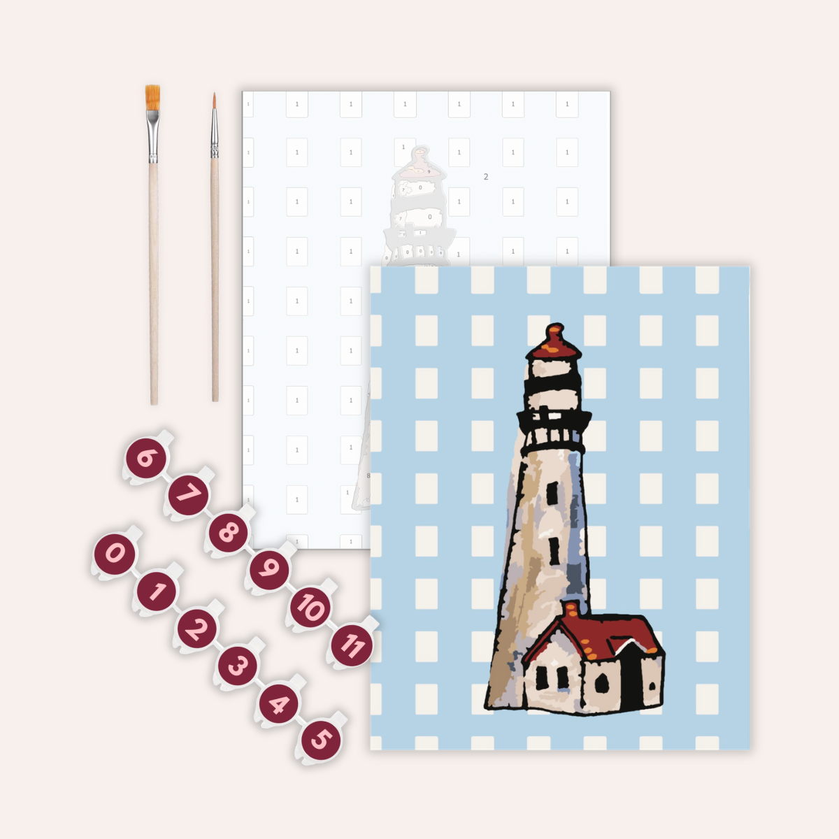 Lighthouse - Paint by Numbers Kit