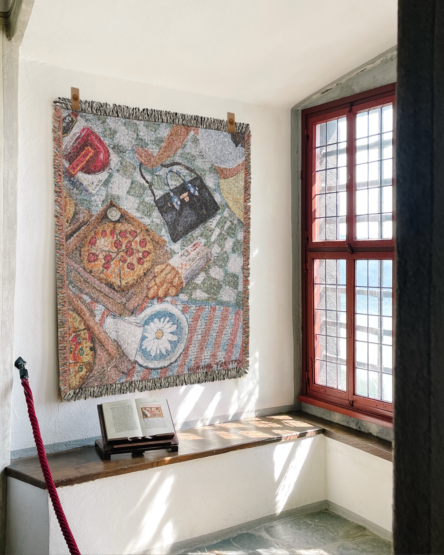 Picnic Woven Blanket Tapestry